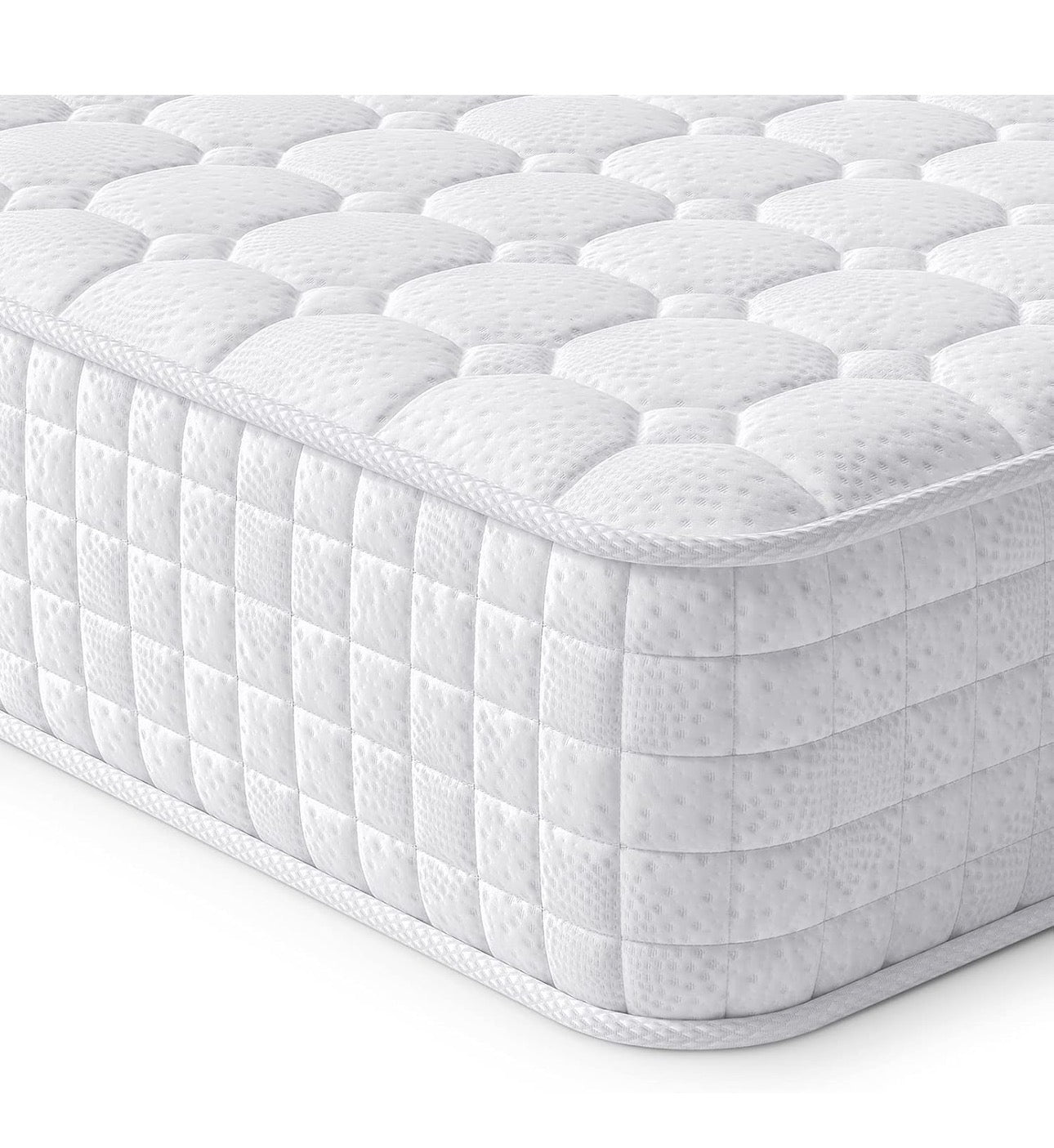 3FT Single Mattress, 10 Inch Hybrid Mattress with Breathable