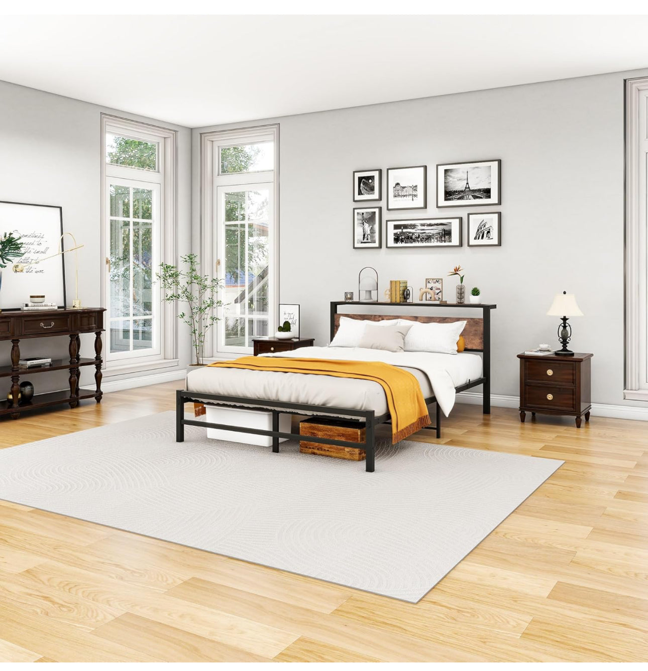 King Size Metal Bed Frame