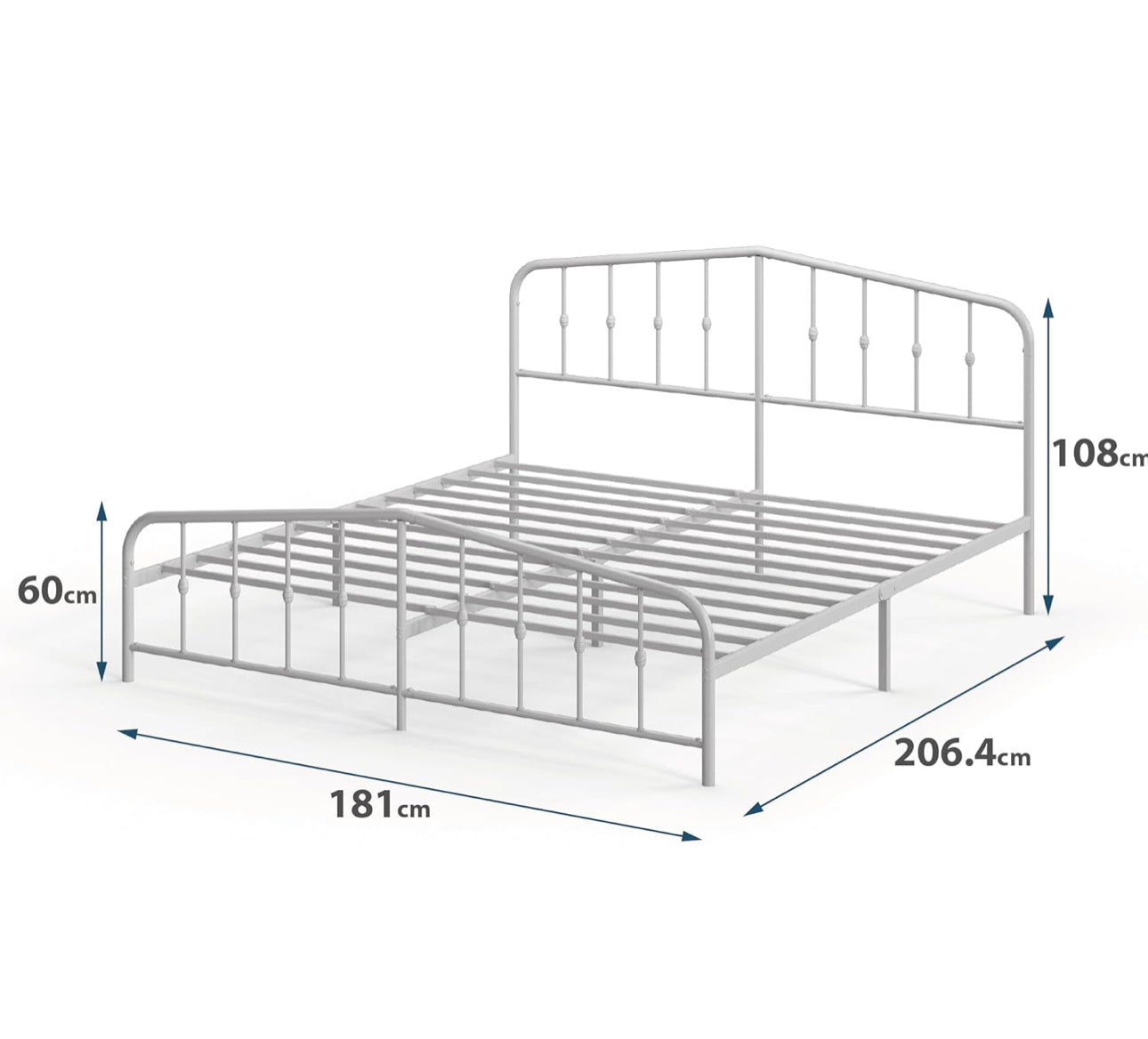 Super King Bed frame - Bed 180x200 cm