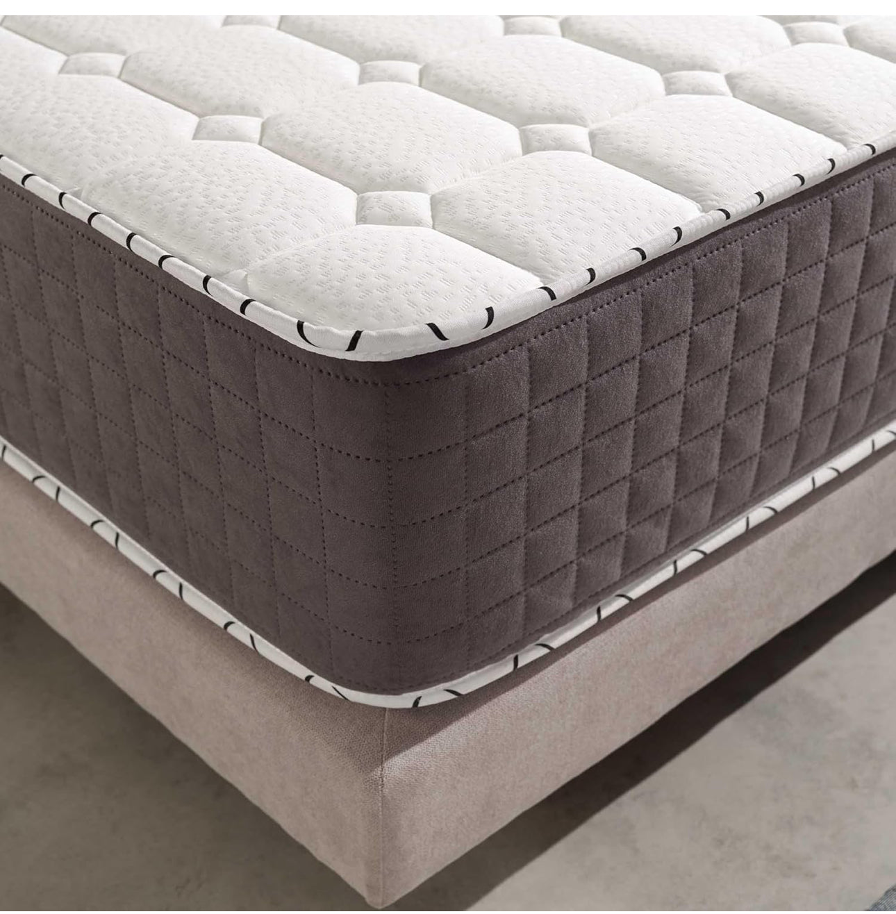 5ft King Size Mattress Memory Foam Mattress 11 Inch Deep Extra Firm Mattress (150x200cm