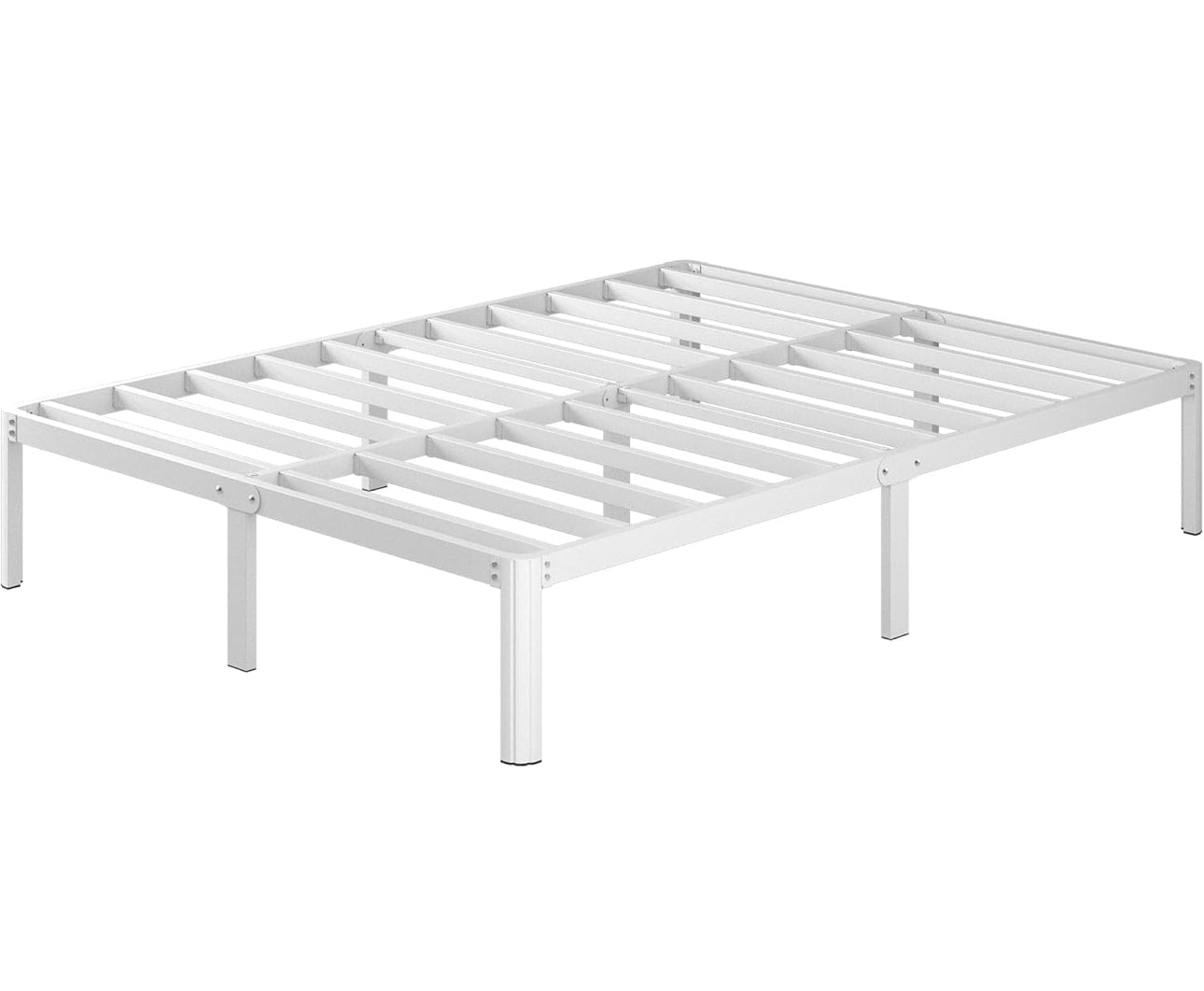King Size Bed Frame 30.5 cm High with Rounded Corner Legs