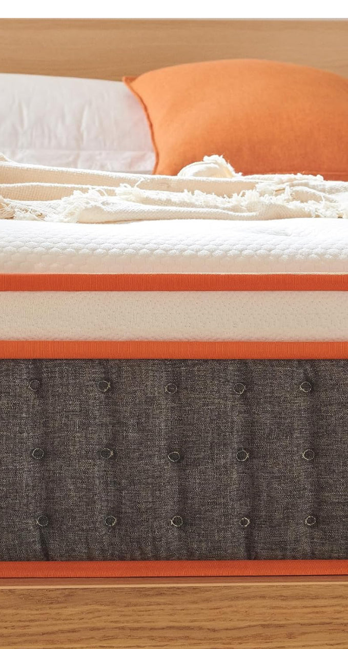 Double Mattress, 10 Inch Hybrid Mattress