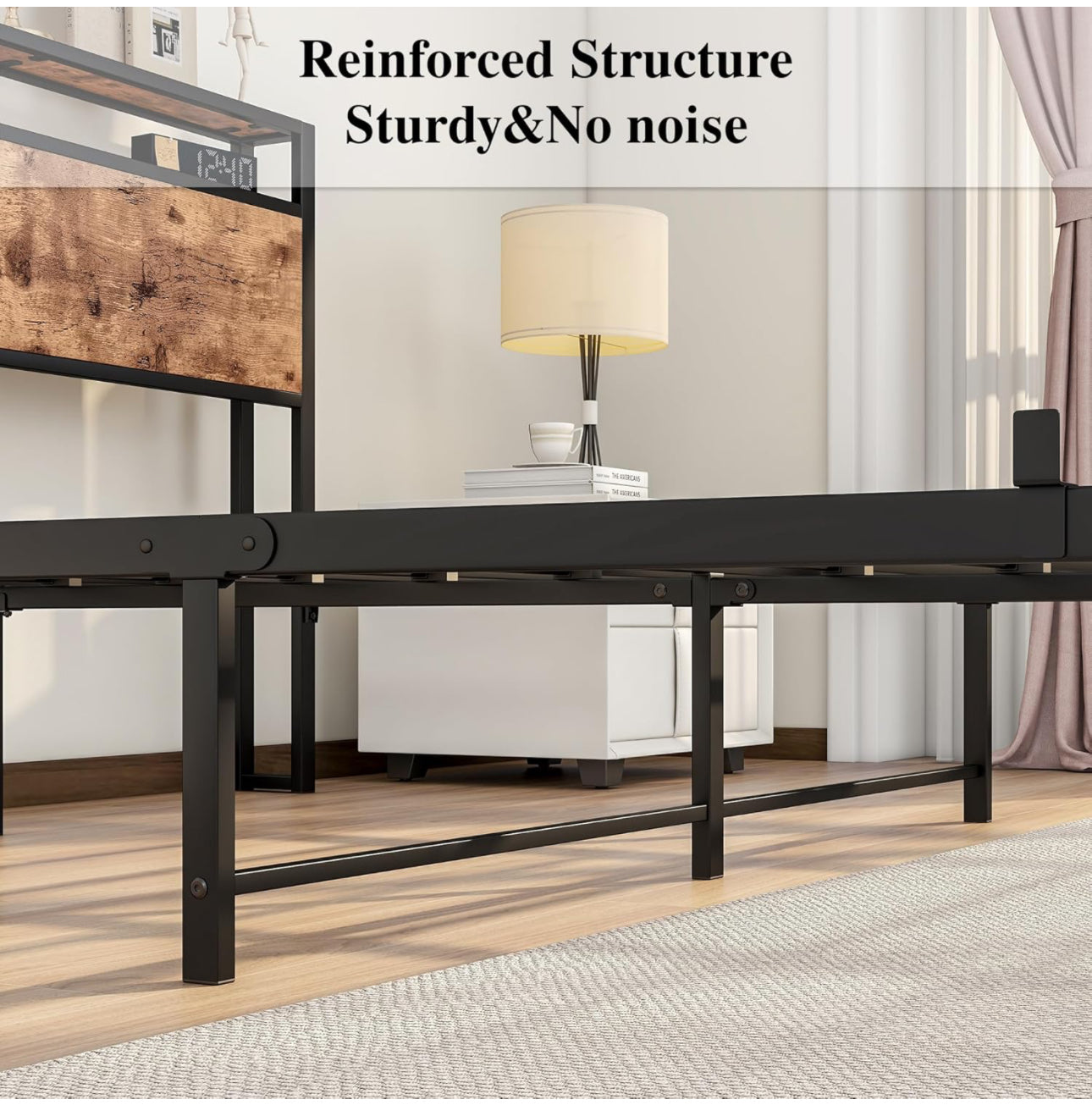King Size Bed Frame with Storage
