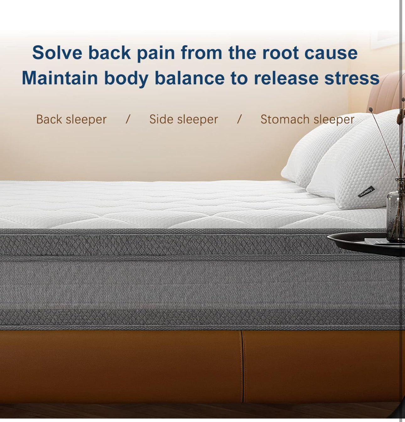 King Mattress 5FT Hybrid Pocket Sprung Memory Foam