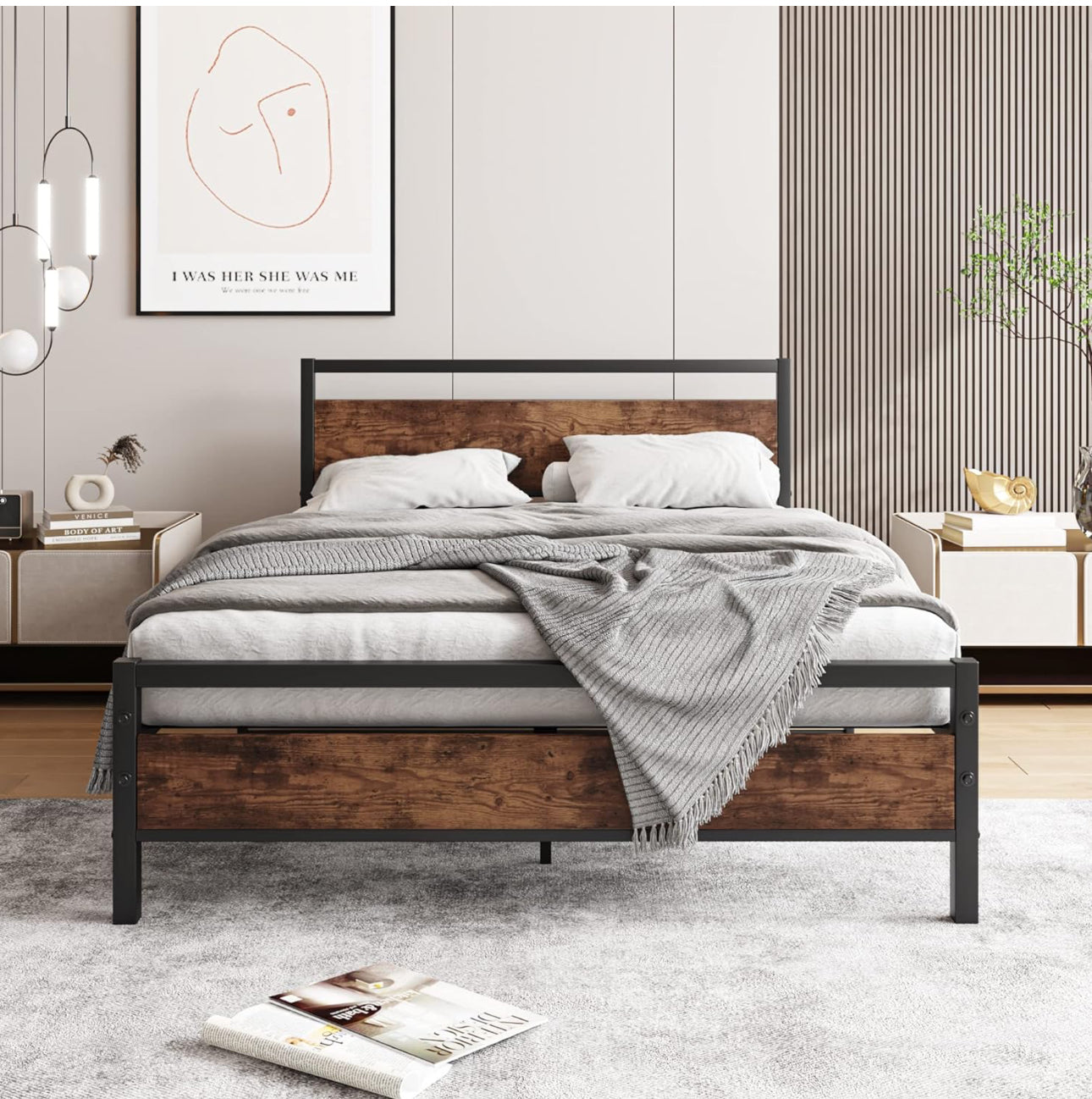 Double Bed Metal