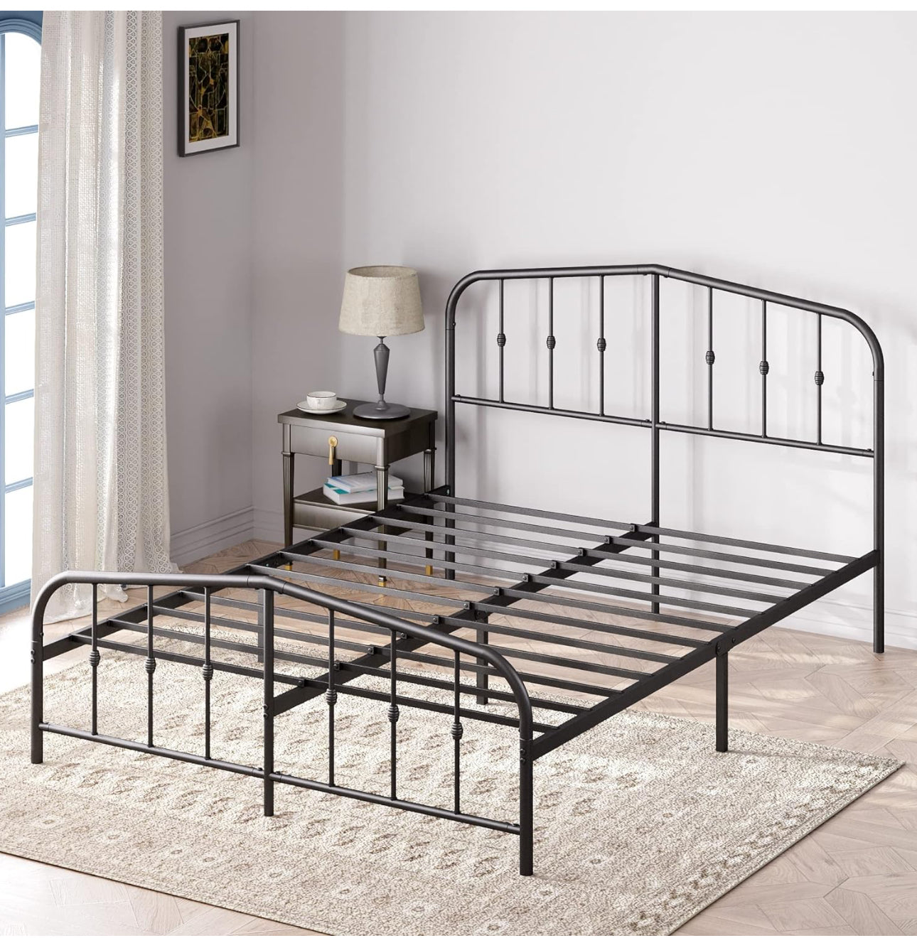 King size bed frame