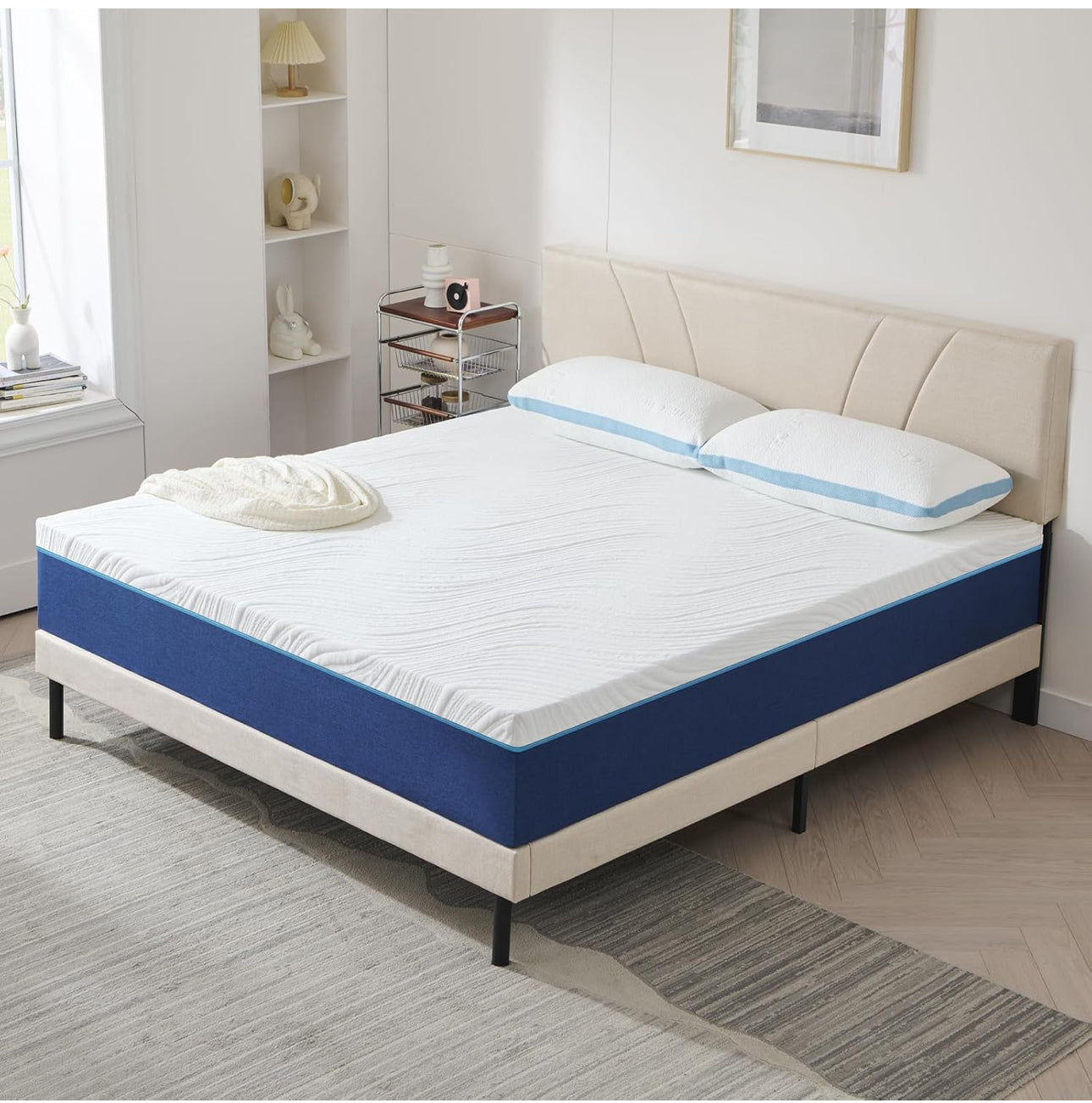 Super King Mattress Memory Foam - Orthopaedic Medium Firm Support