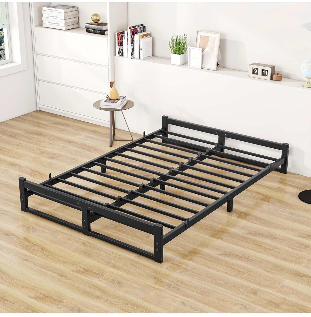 Double Bed Frame,4ft6 Floor Bed Frame Double Bed B