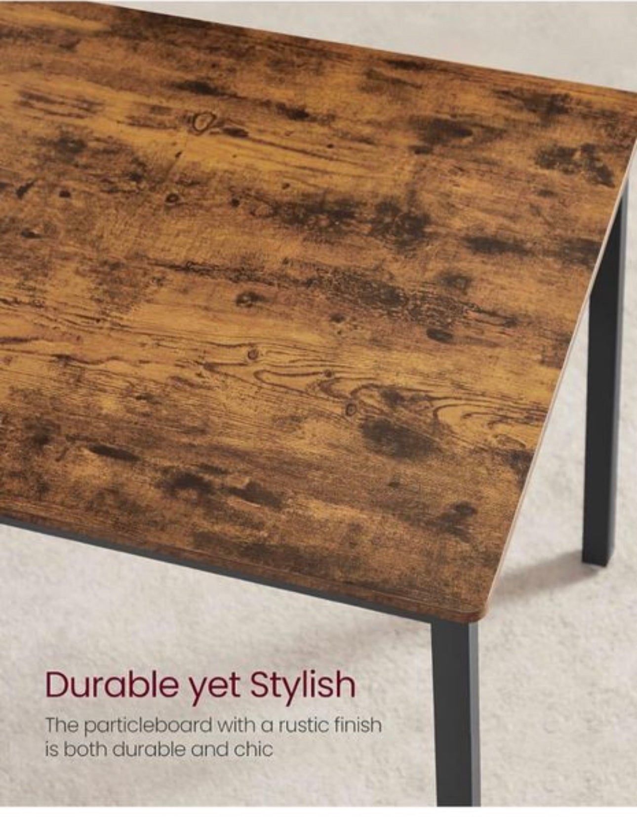 Dining Table with 2 Benches