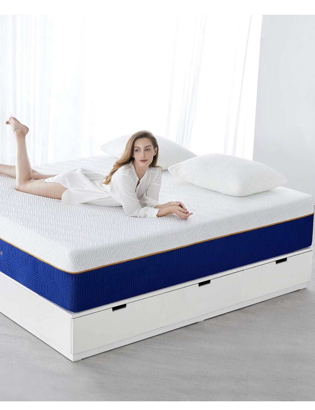 Double Mattress, 20CM Gel Memory Foam