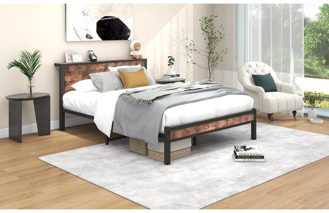 King Size Bed Frame Metal