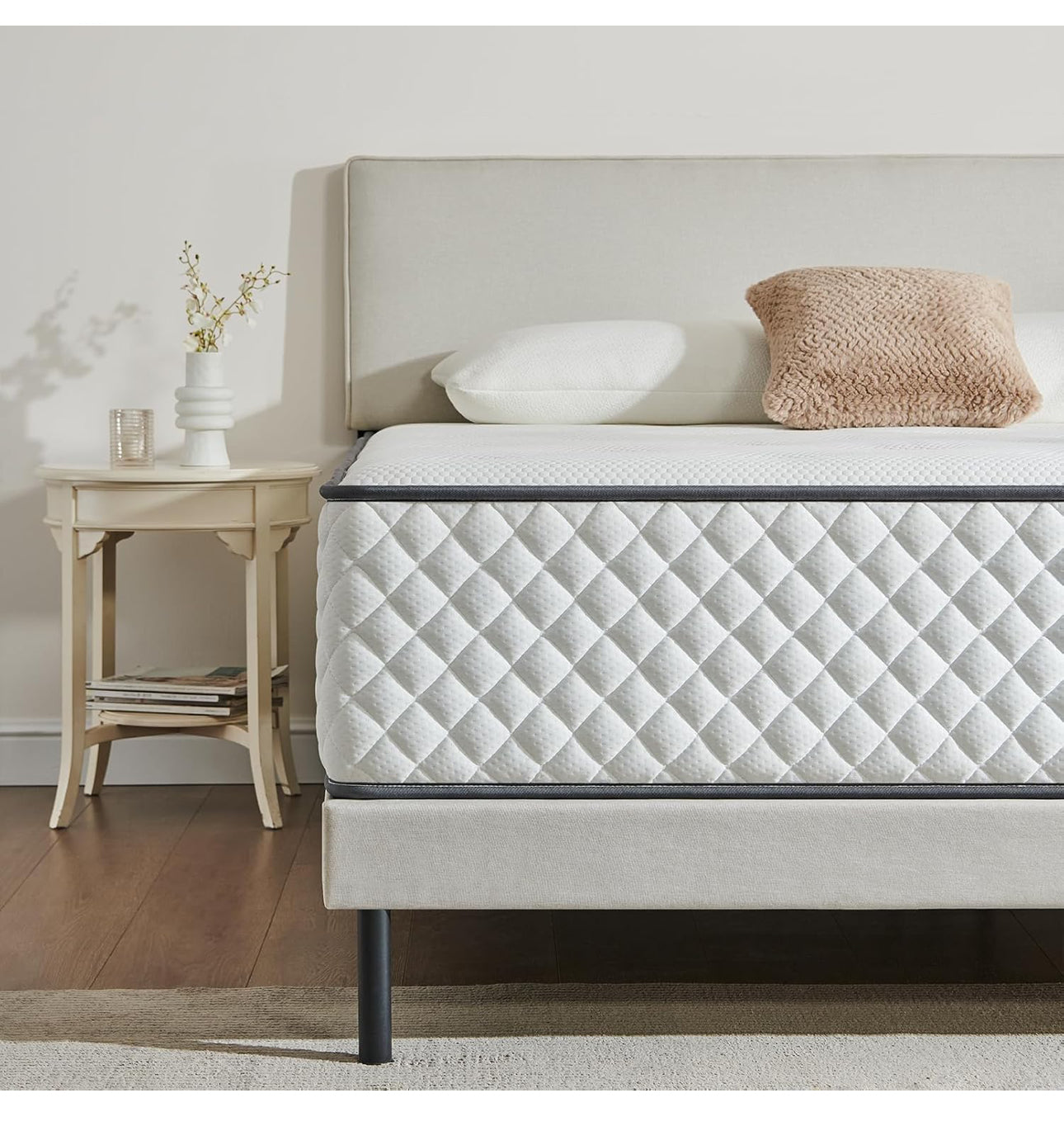 Double Mattress, Hybrid Mattress with 7 Zone Springs