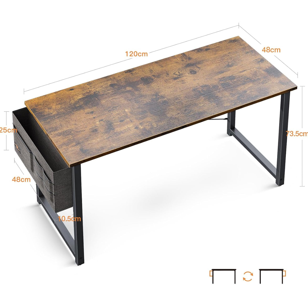 Computer Desk 120 x 48 cm