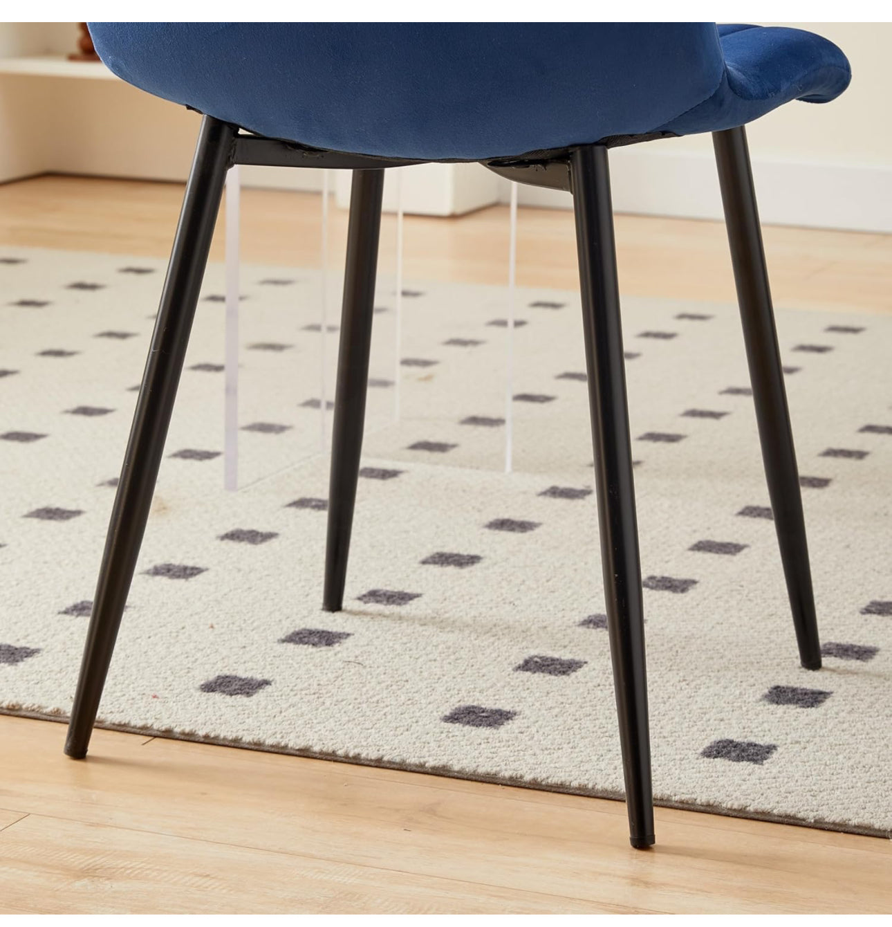 Velvet Dining Chairs Set of 4