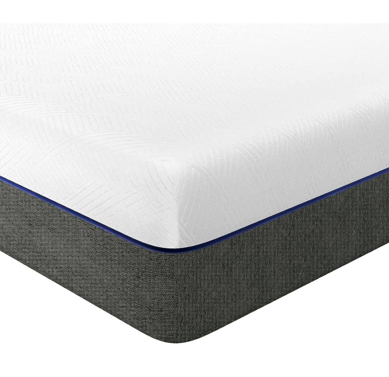 Double Memory Foam Mattress, 8 Inch with Soft Fabric