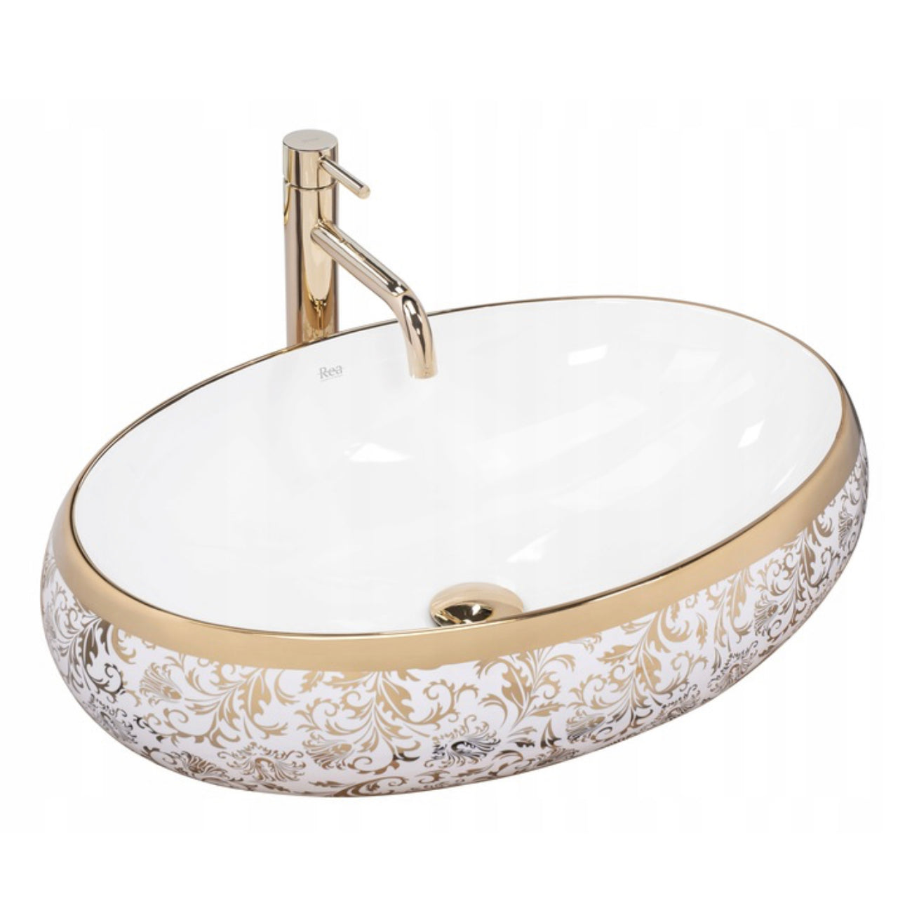All in one set washbasin+tap+plug