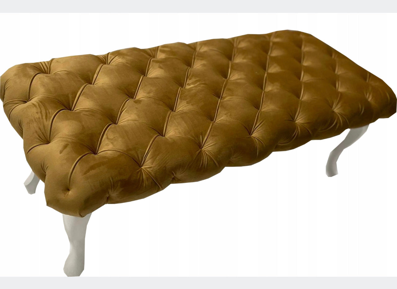 Bench without storage, Upholstered