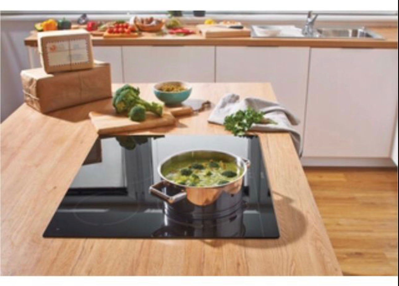 Built-in electric hob