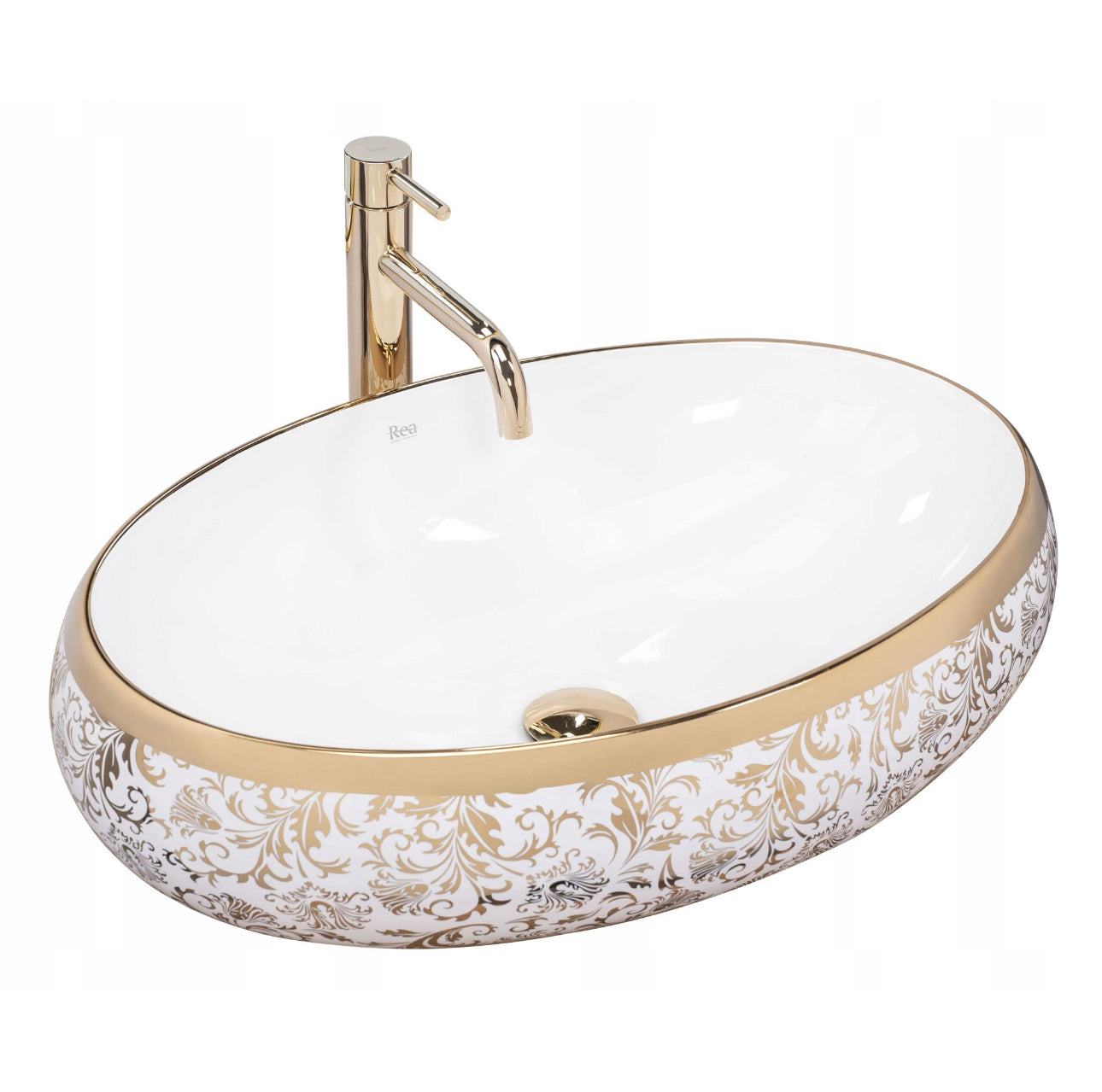 All in one set washbasin+tap+plug