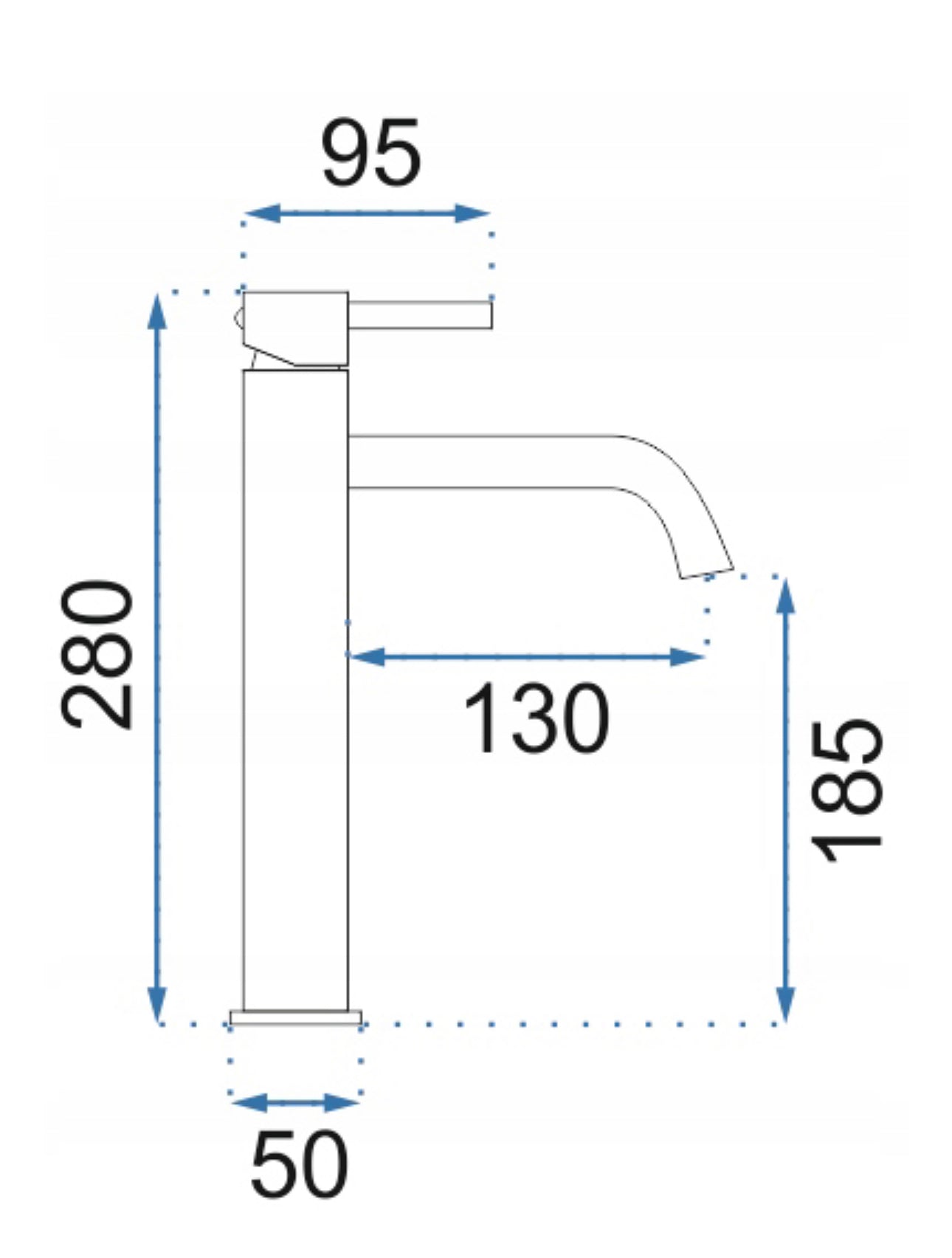 All in one set washbasin+tap+plug