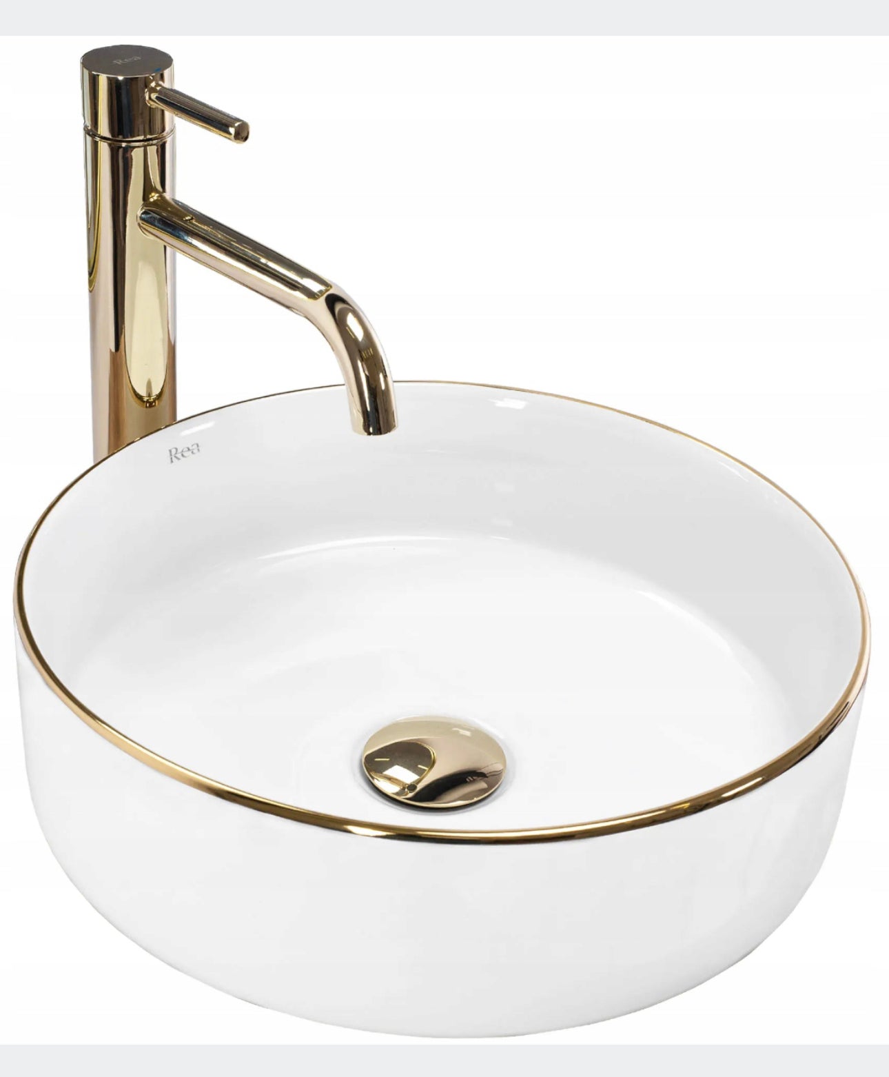 All in one washbasin+tap+plug