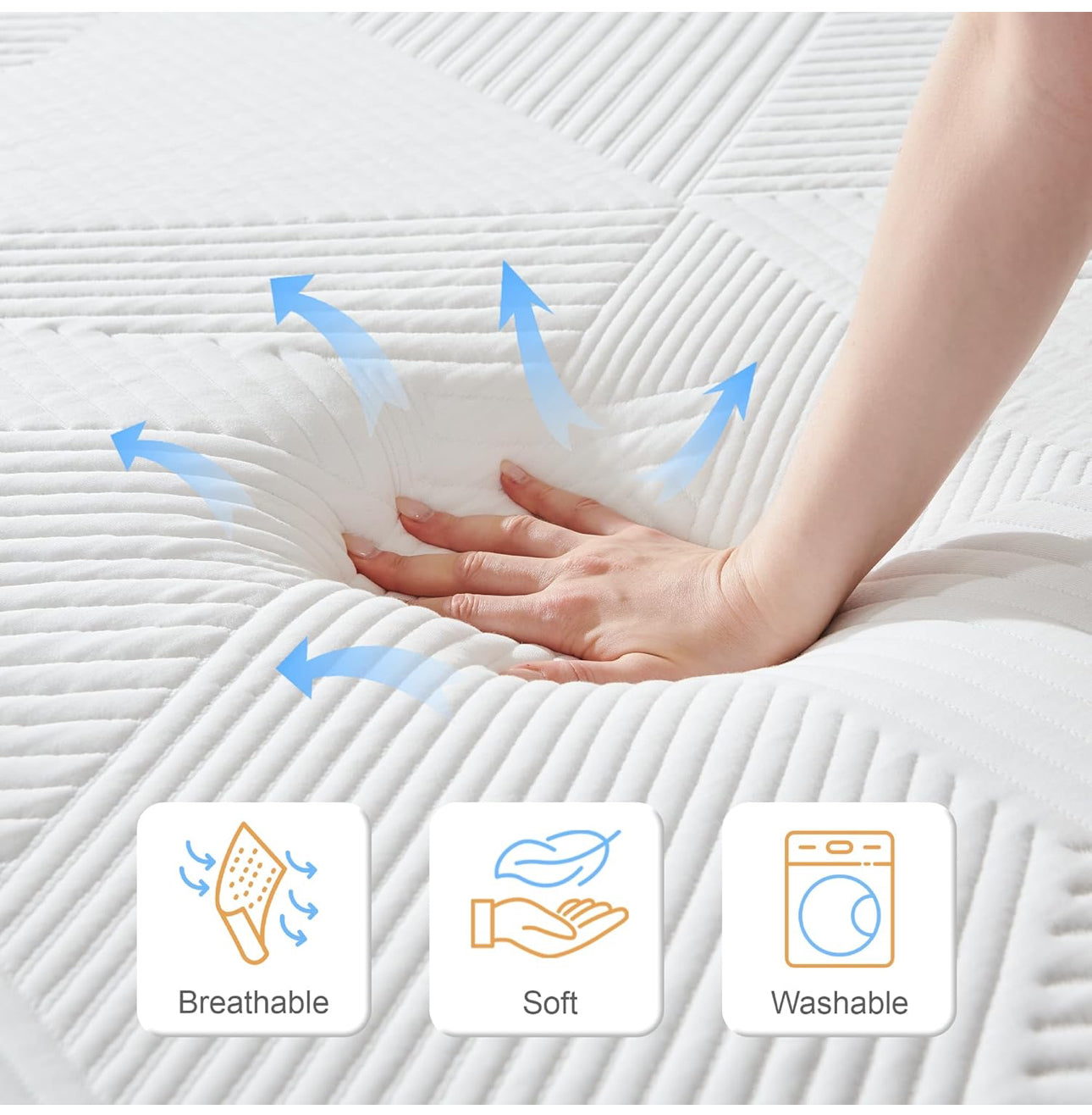 Double mattresses, Double Memory Foam Mattress