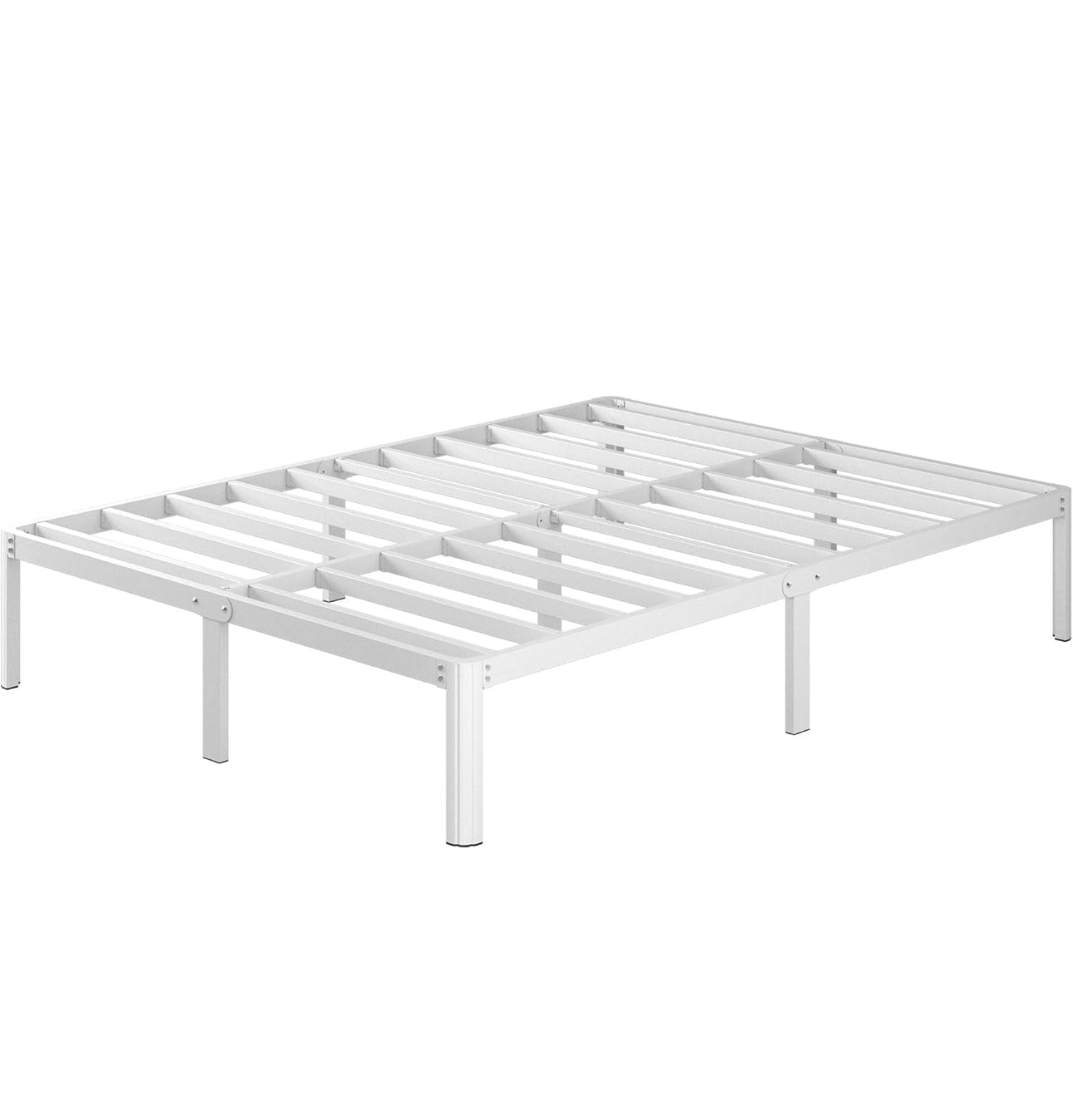 White Small Double Bed Frame