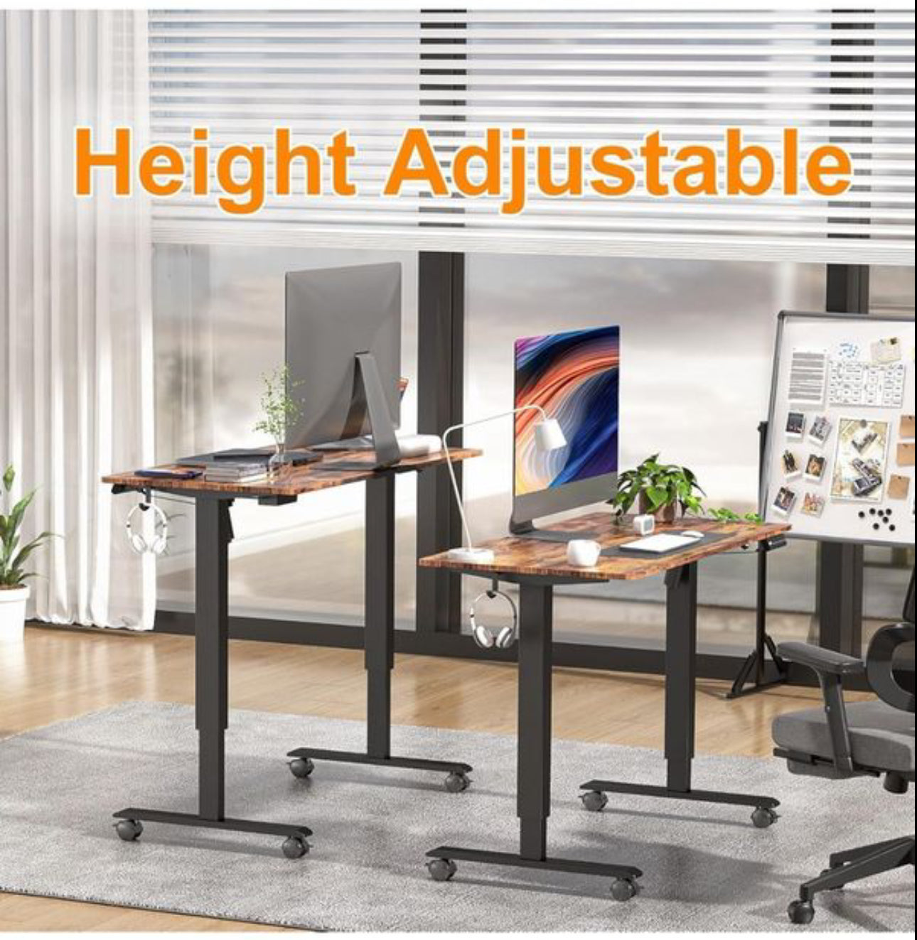 Desk Height Adjustable