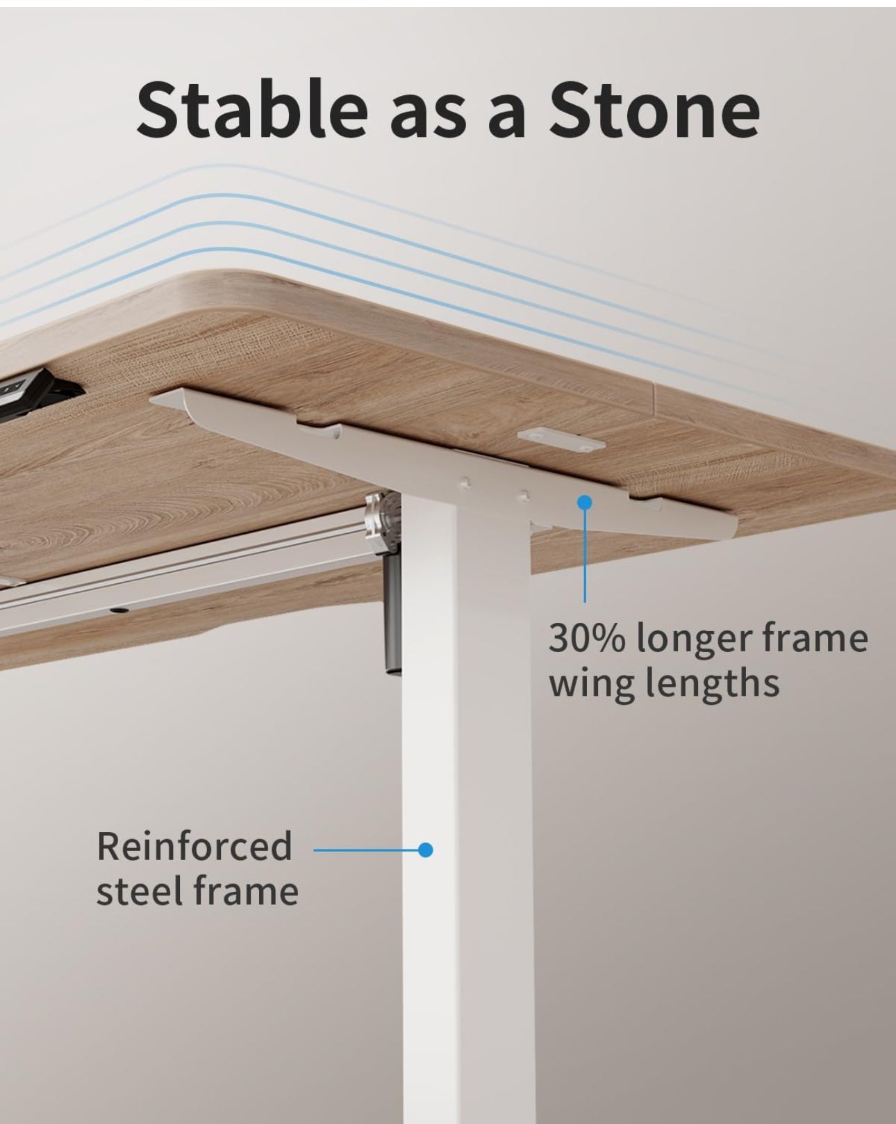 Height Adjustable Electric Standing Desk