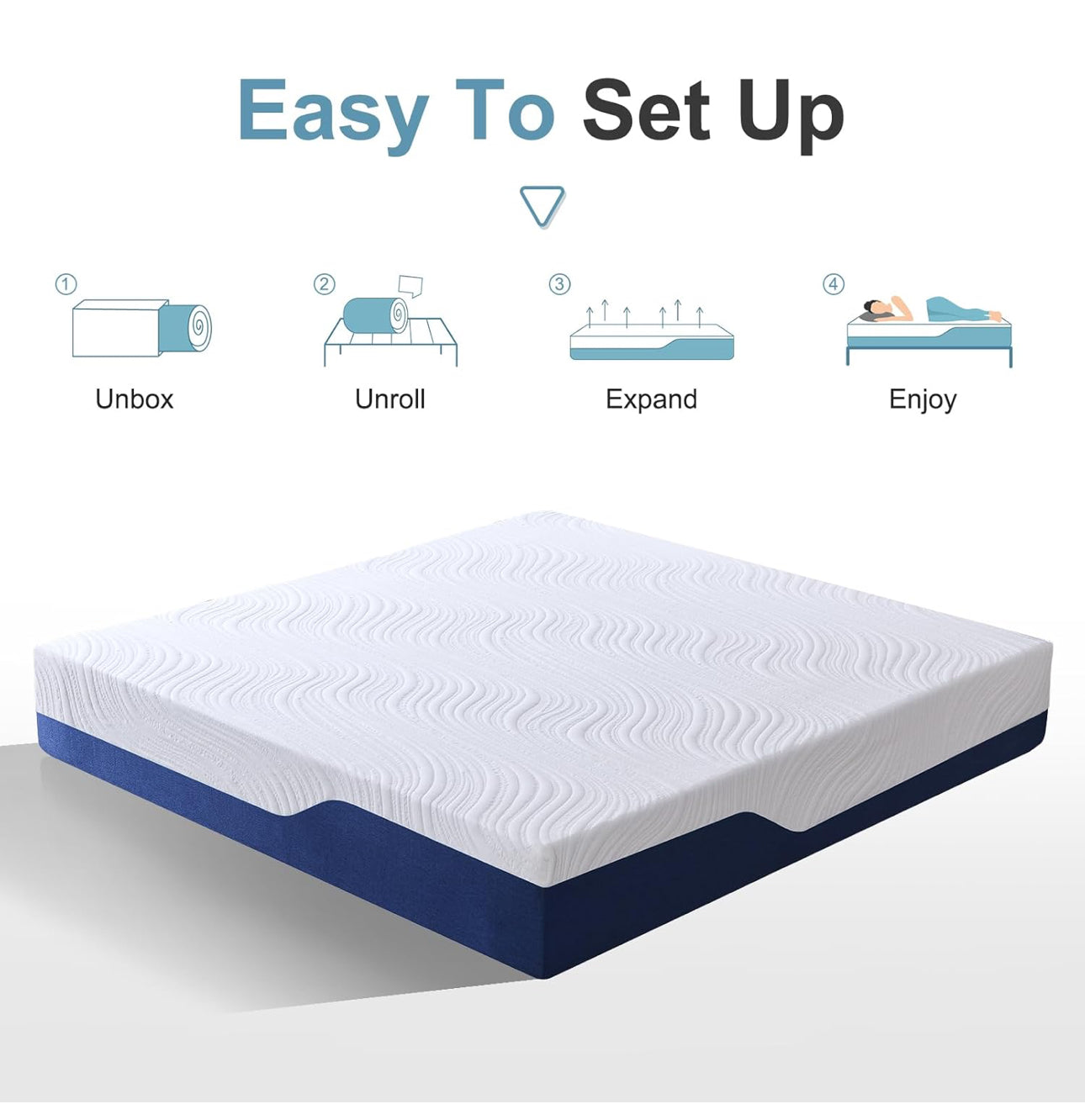 Double Mattress (135x190x18cm) – Medium Firm