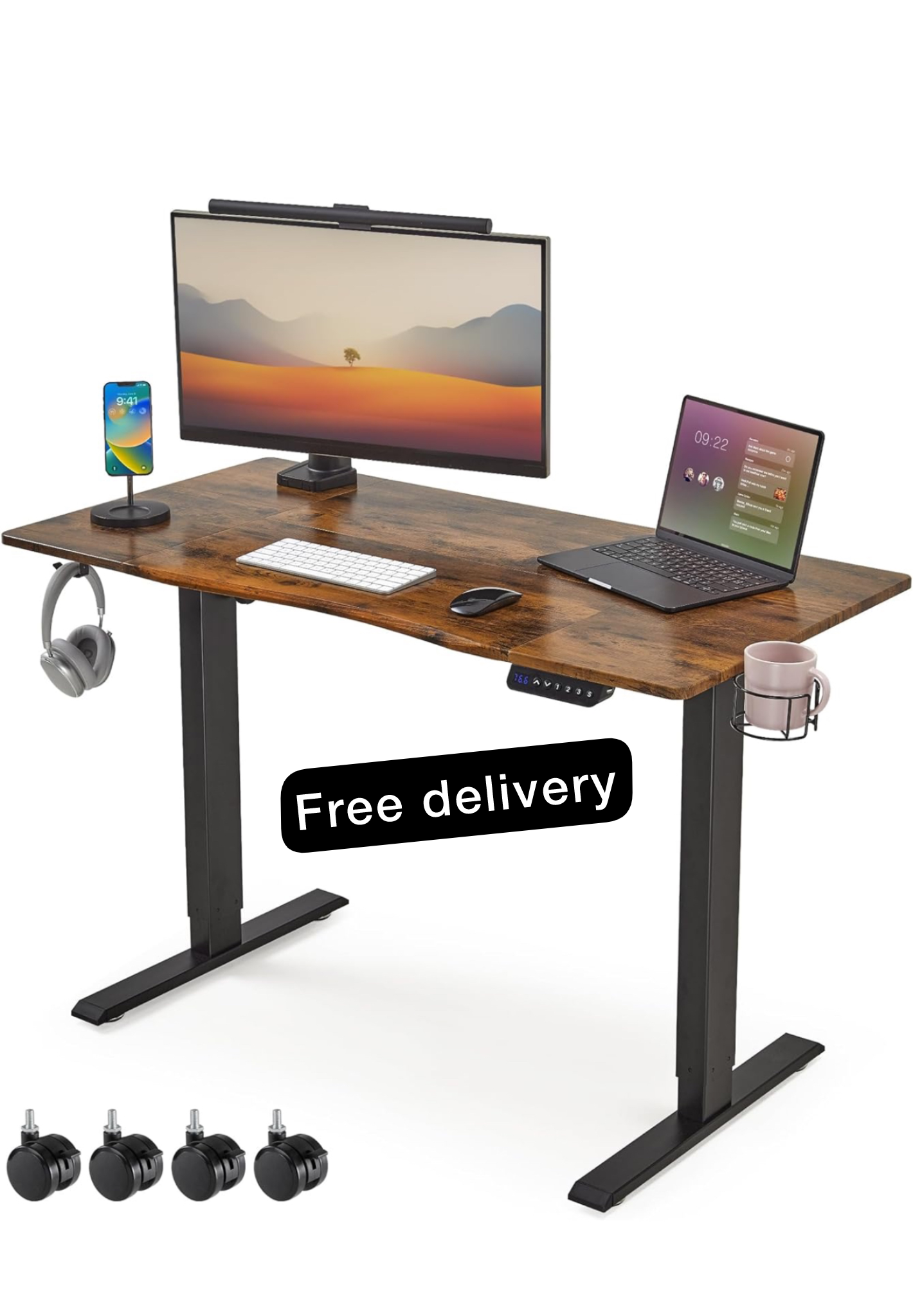 Electric Standing Desk 120x60cm