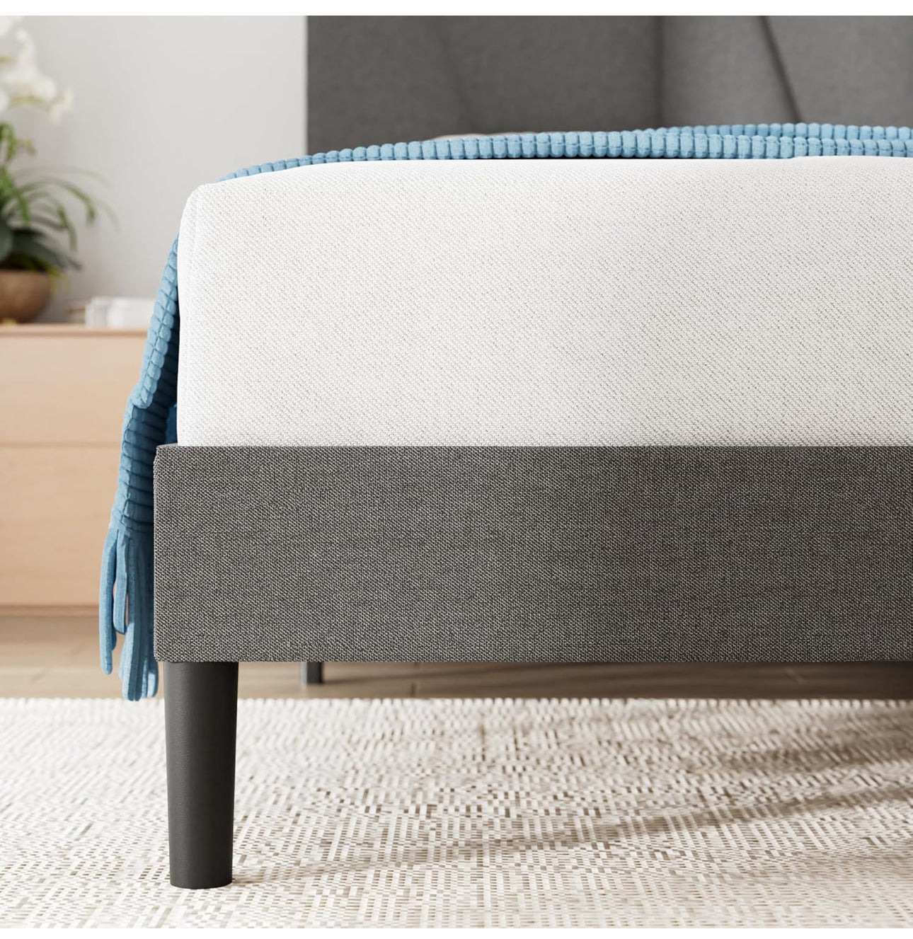 Double Bed Frame – Bed 135 x 190 cm – 30cm Height