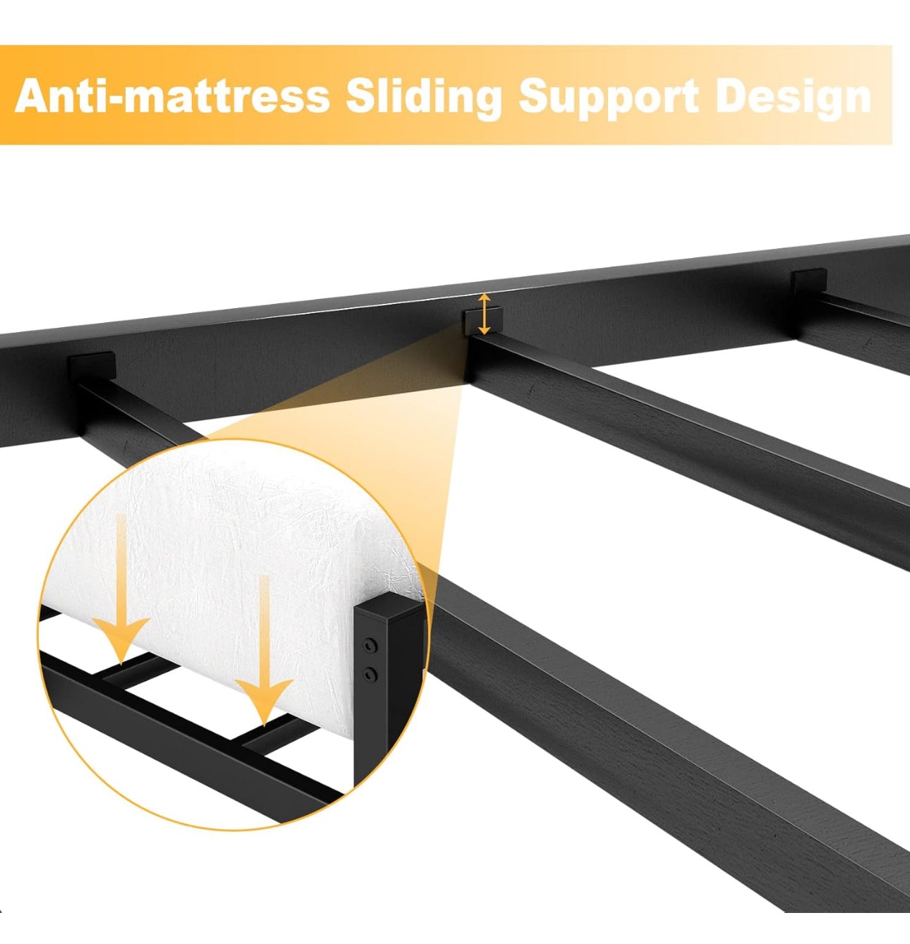 Single Bed Frames with Headboard