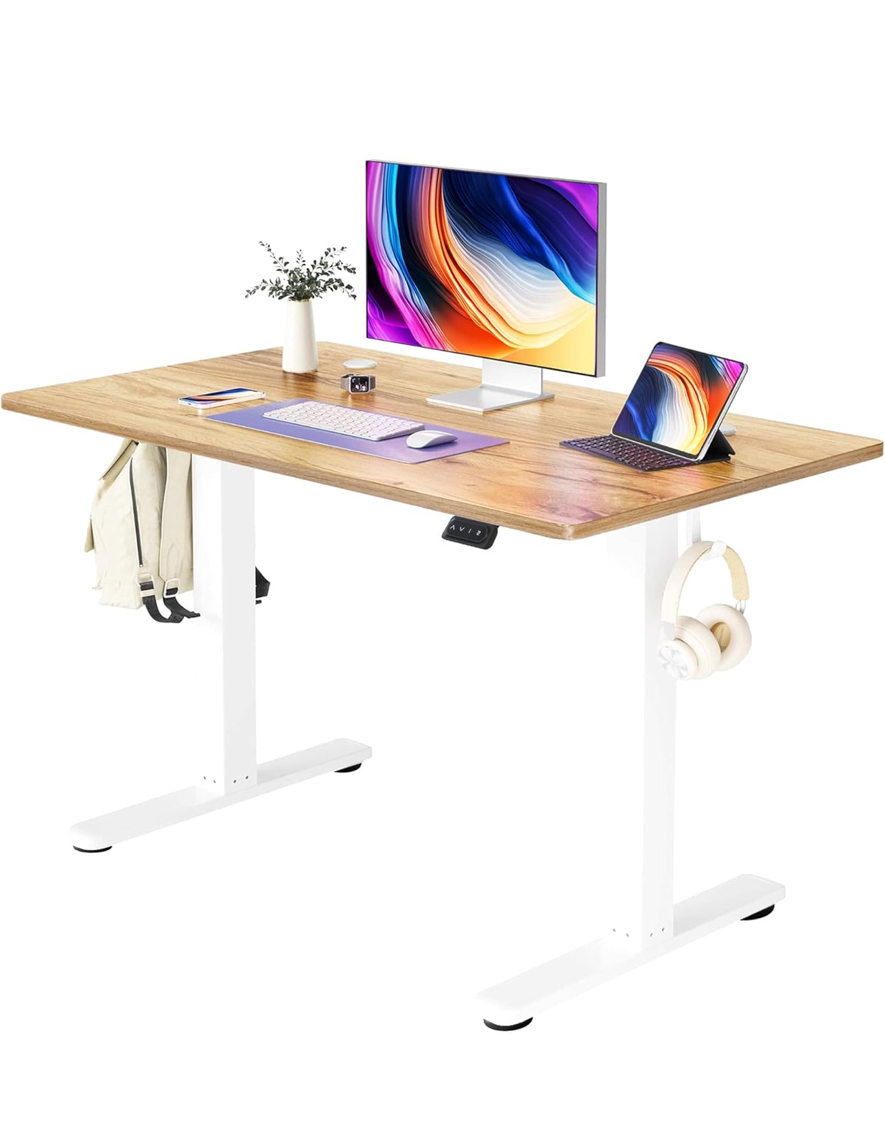 100 x 60cm Electric Height Adjustable Standing Desk