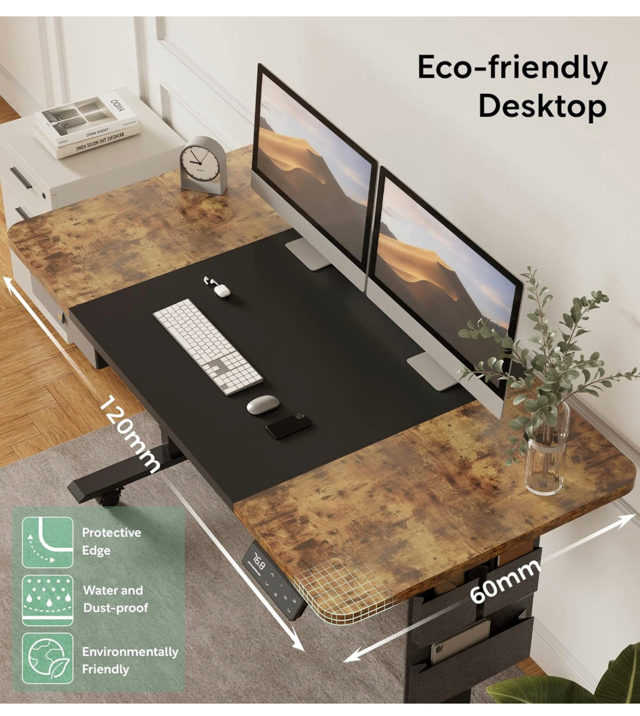 Electric Standing Desk Height Adjustable