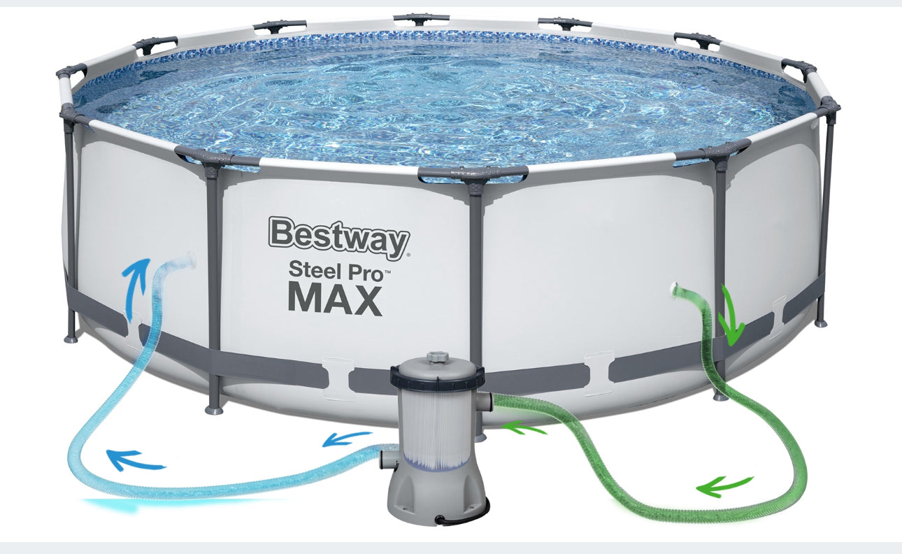 POOL 366x100cm BESTWAY SET 10in1