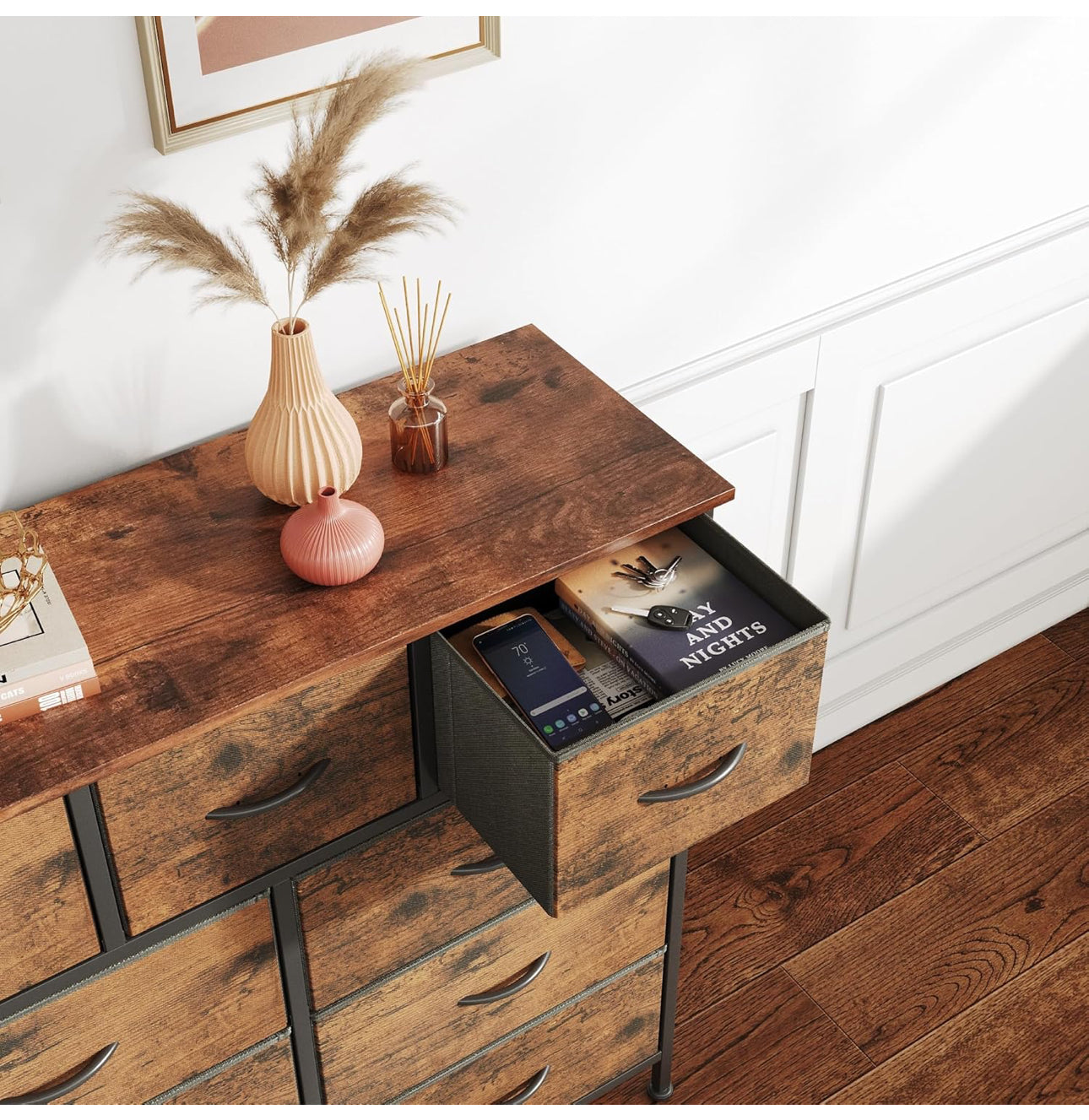 Chest of Drawer with 9 Drawers