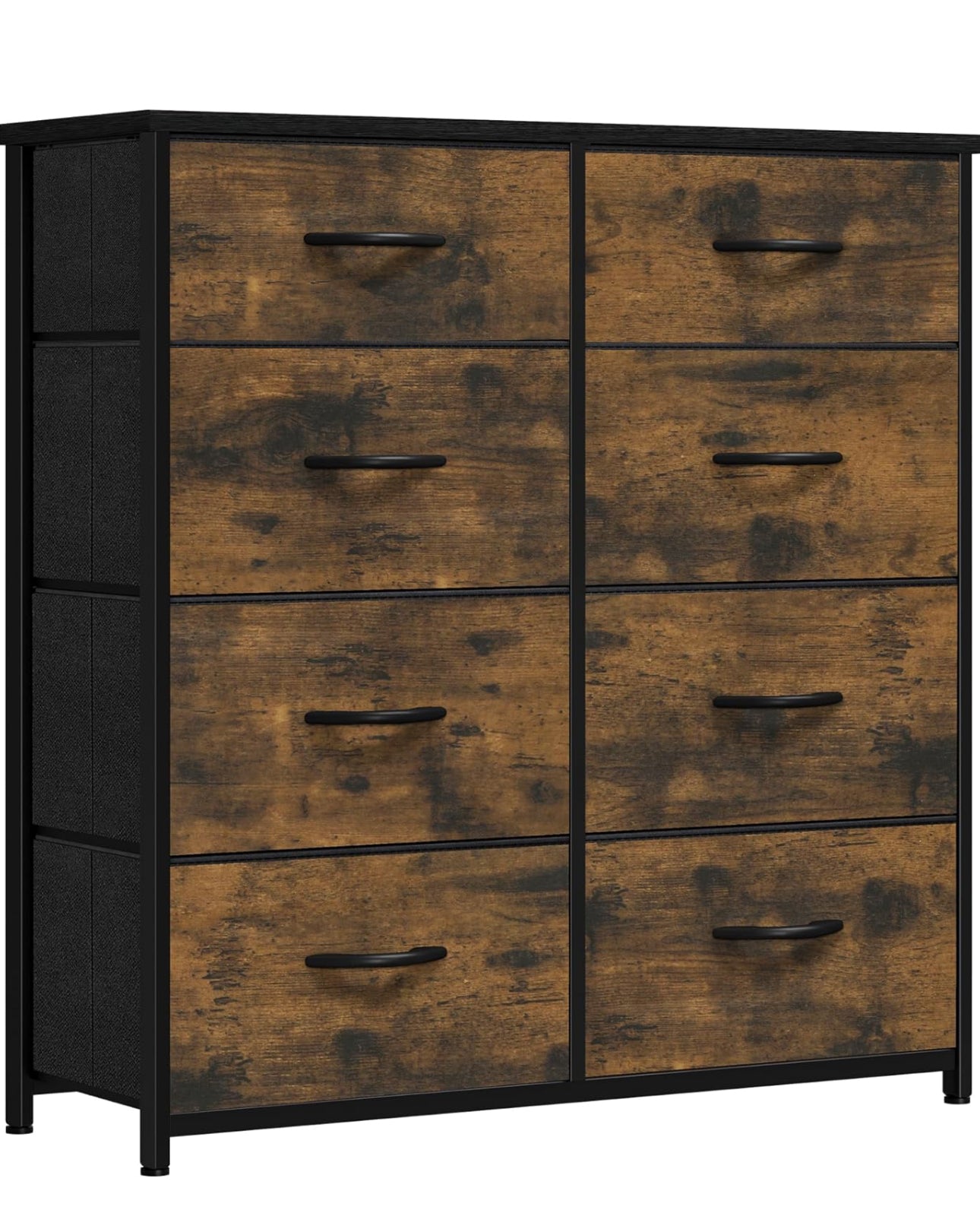 Chest of Drawer with 8 Drawers for Bedroom Fabric Dresser Storage Drawers
