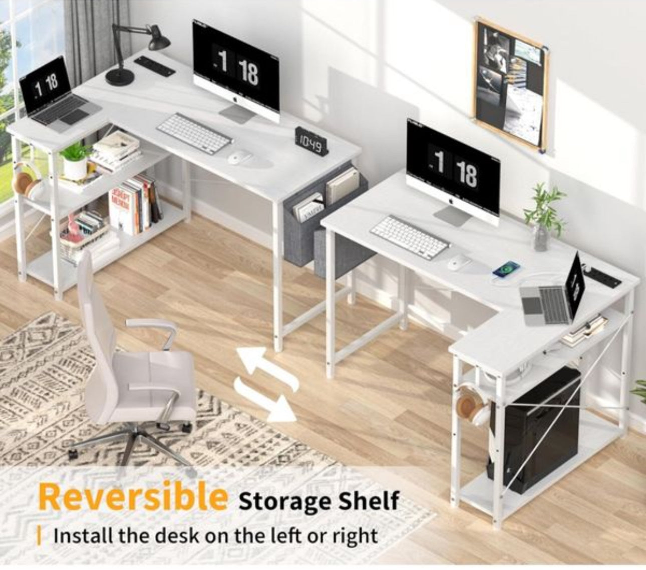 L Shaped Computer Desk