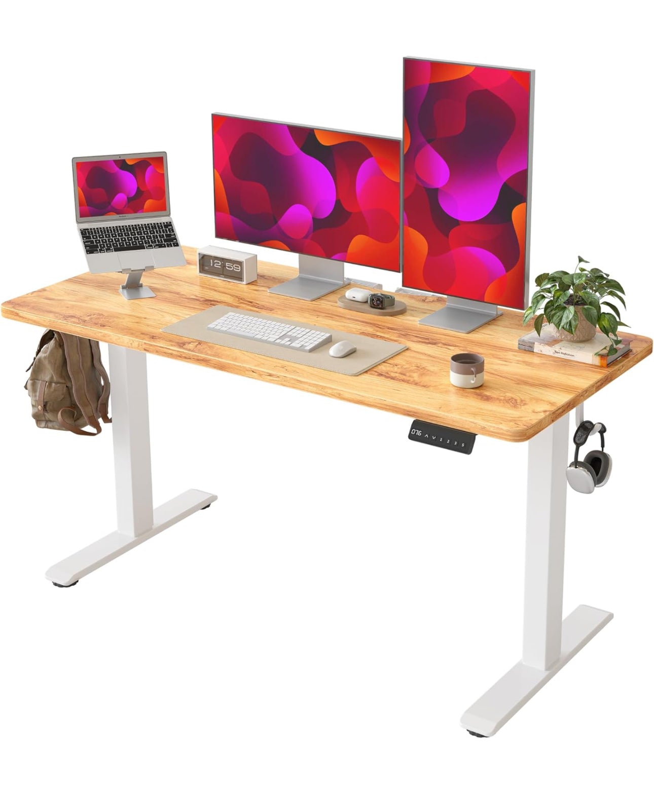 Height Adjustable Electric Standing Desk - 120x60