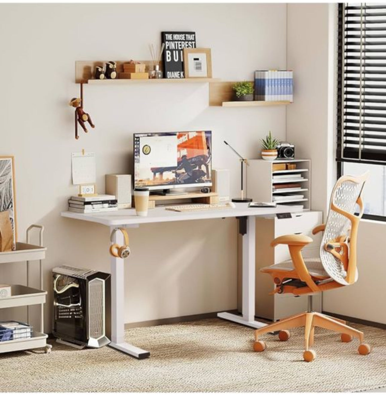 Electric Standing Desk 120x60cm