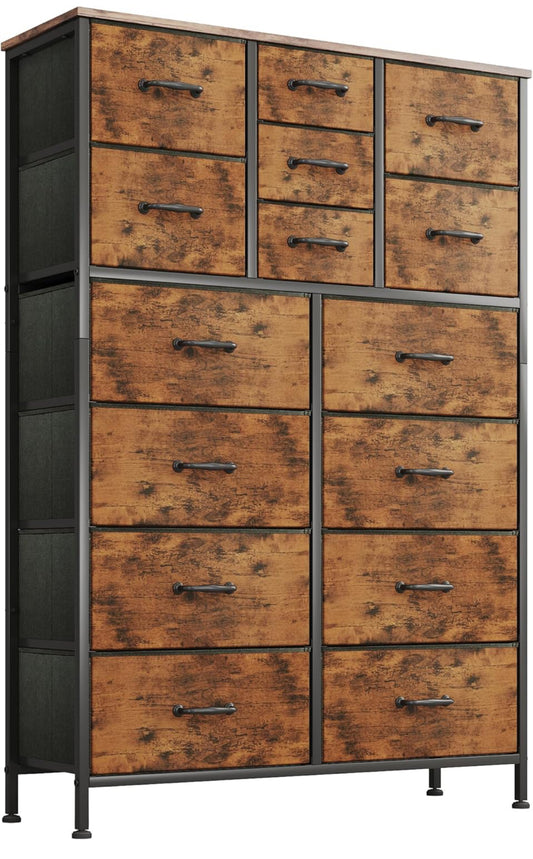 Chest of Drawers,Dresser for Bedroom with 15 Drawers