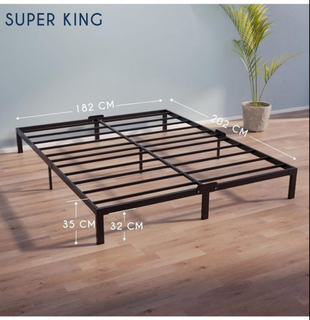 Super King Bed Frames Metal 180x200