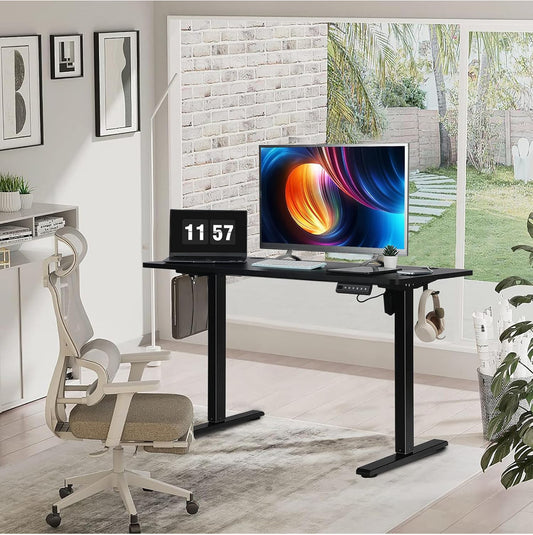Electric Height Adjustable Standing Desk, 120 x 60