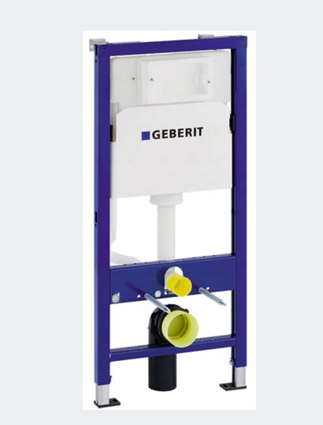 Toilet Concealed Set 7in1 Geberit Frame + Duo Rimless Wc + Board + Button