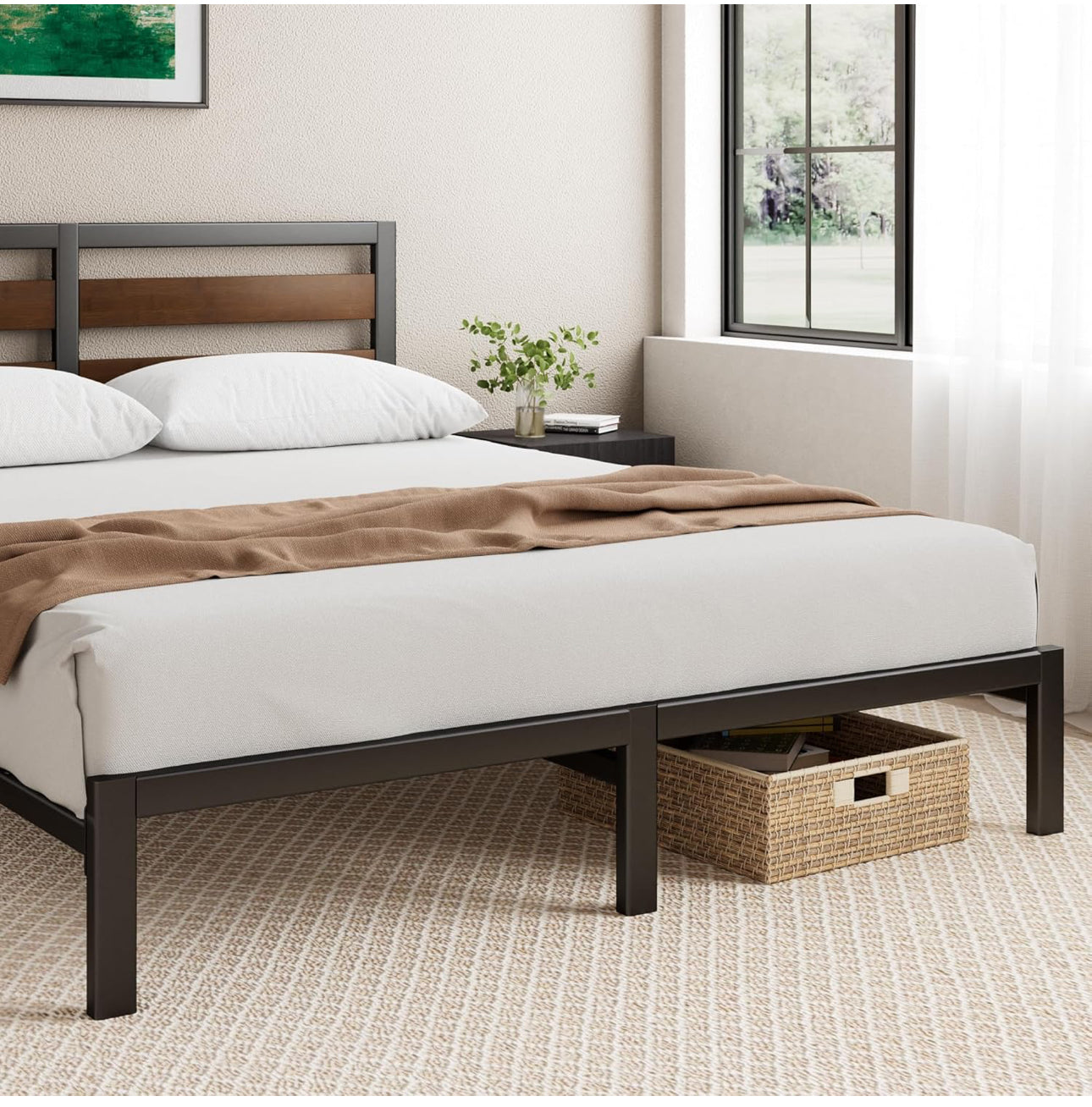 Double Bed Frame 135x190 cm