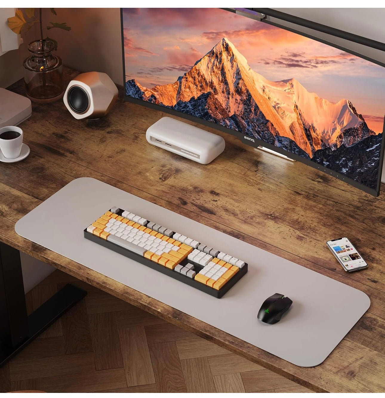 100 x 60 cm Standing Desk, Electric Height Adjusta