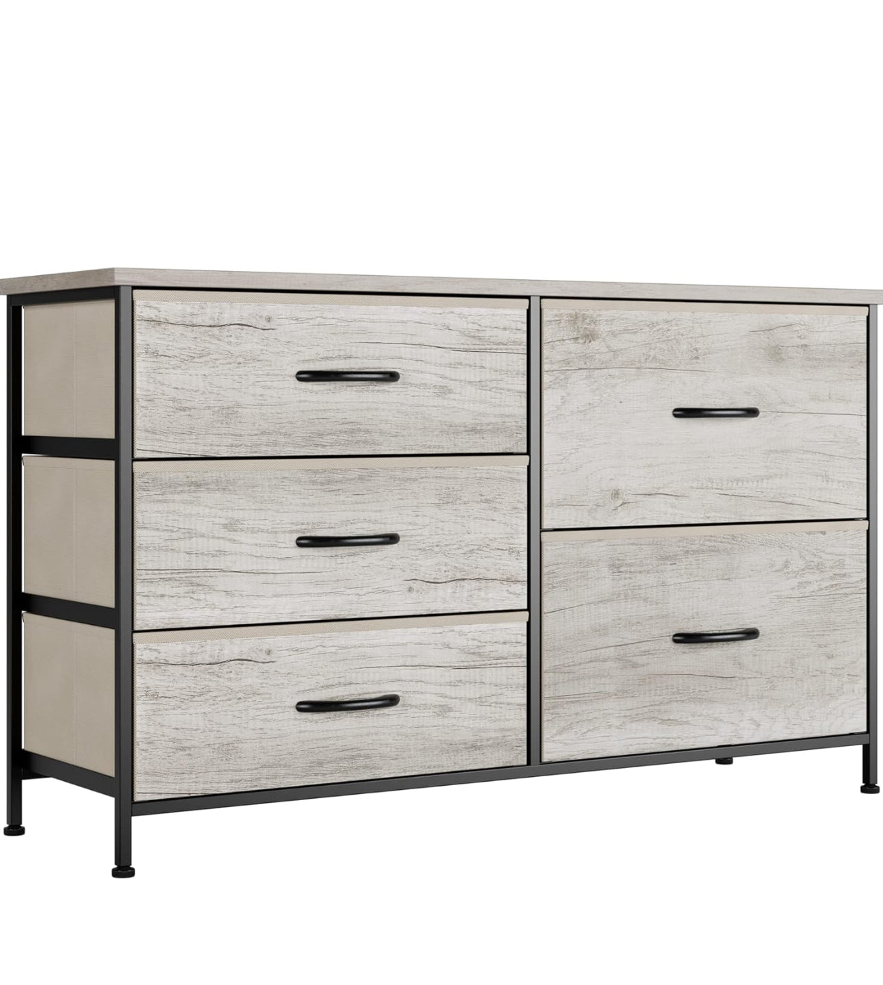 Dresser for Bedroom with 5 Drawers