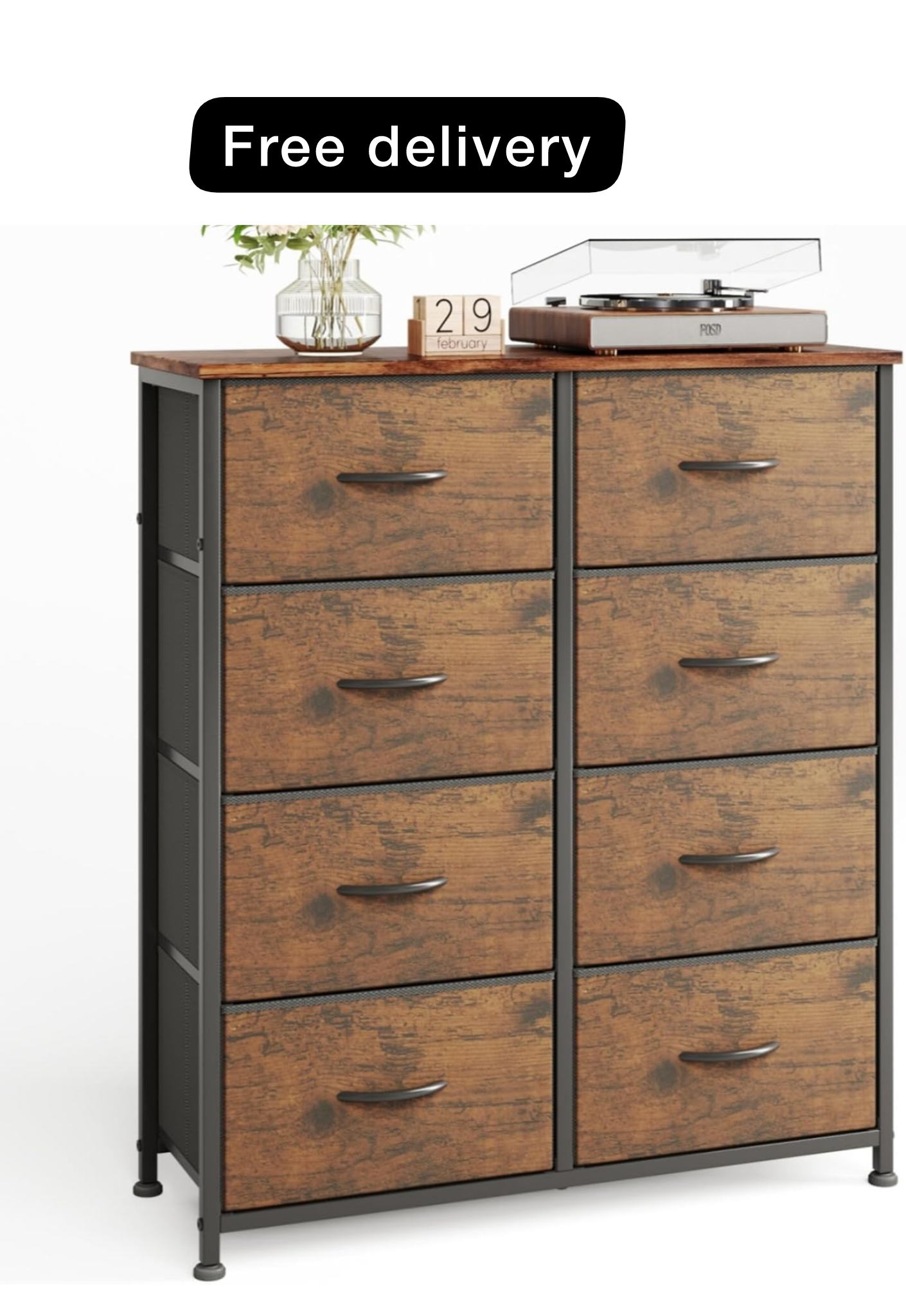8 Drawers Chest of Drawers