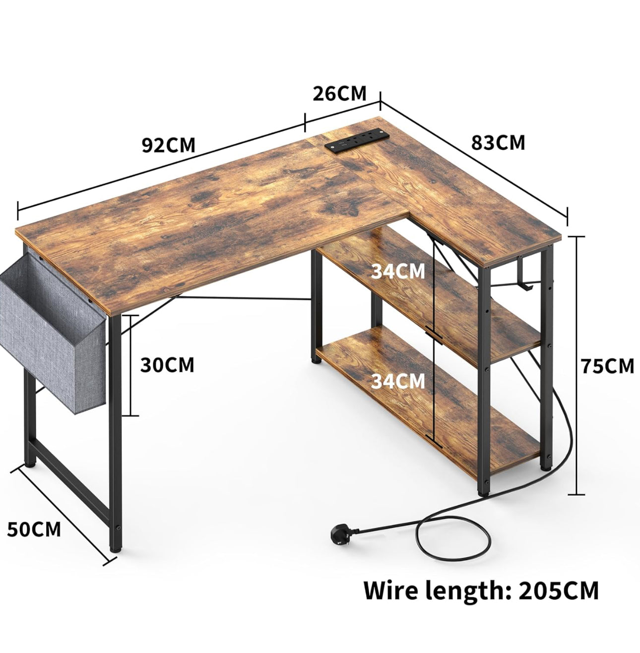 L Shaped Computer Desk